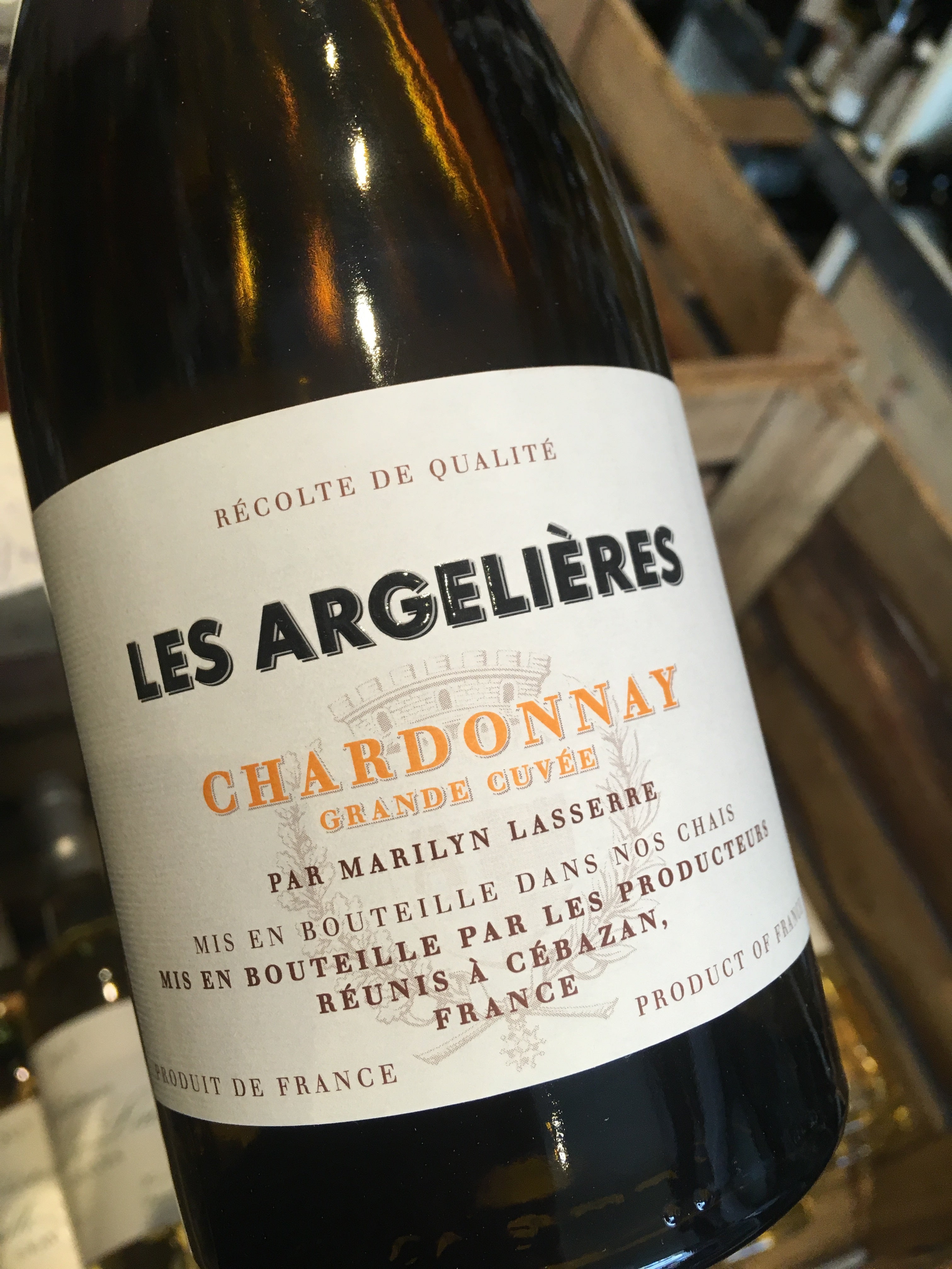 Les Argelieres Oak Aged Chardonnay 2018/19 75cl