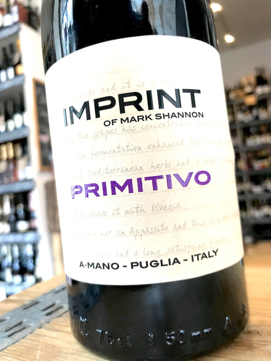 Alpha Zeta Imprint Primitivo 2016 75cl