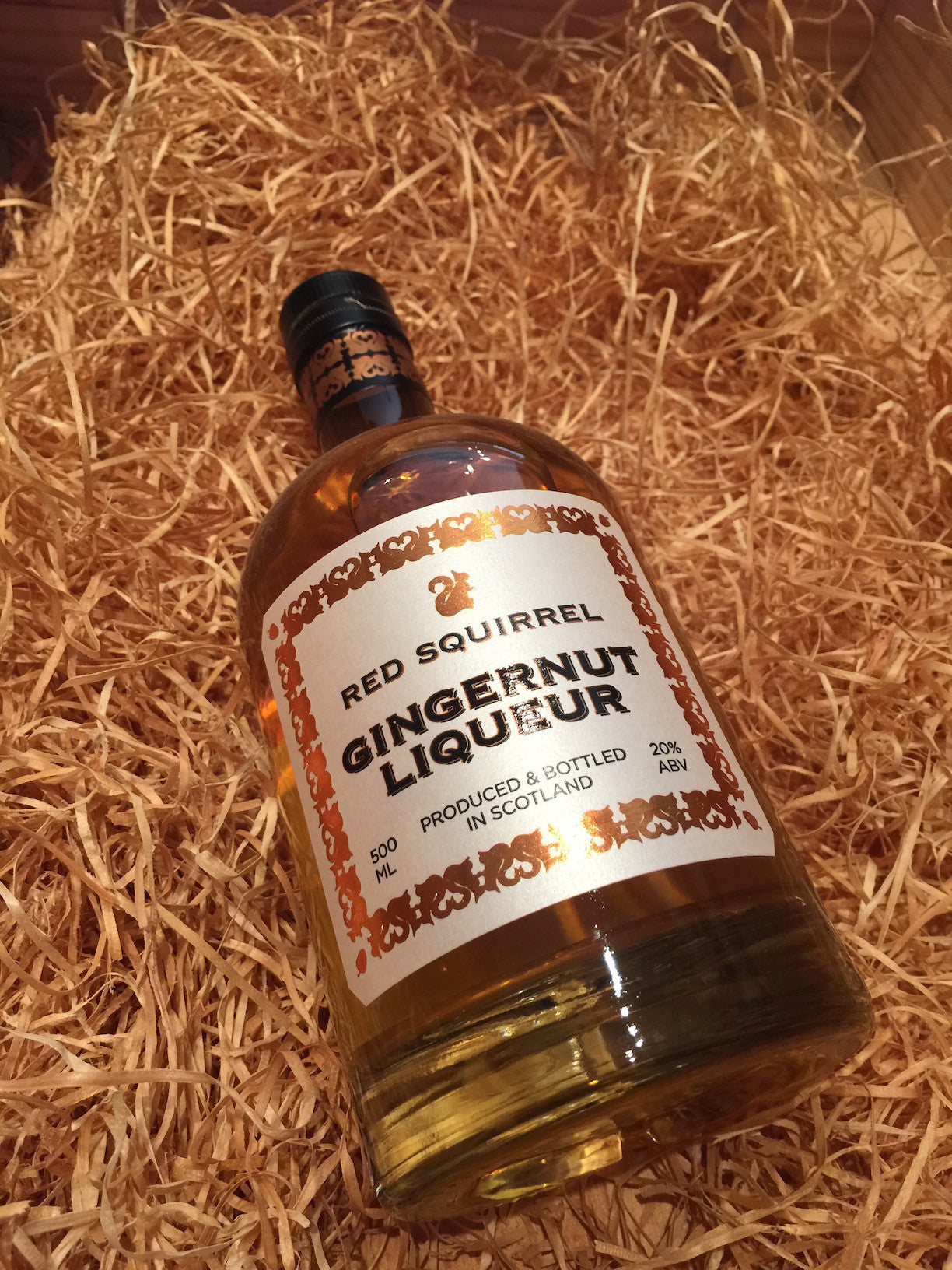 Red Squirrel Gingernut Liqueur 50cl