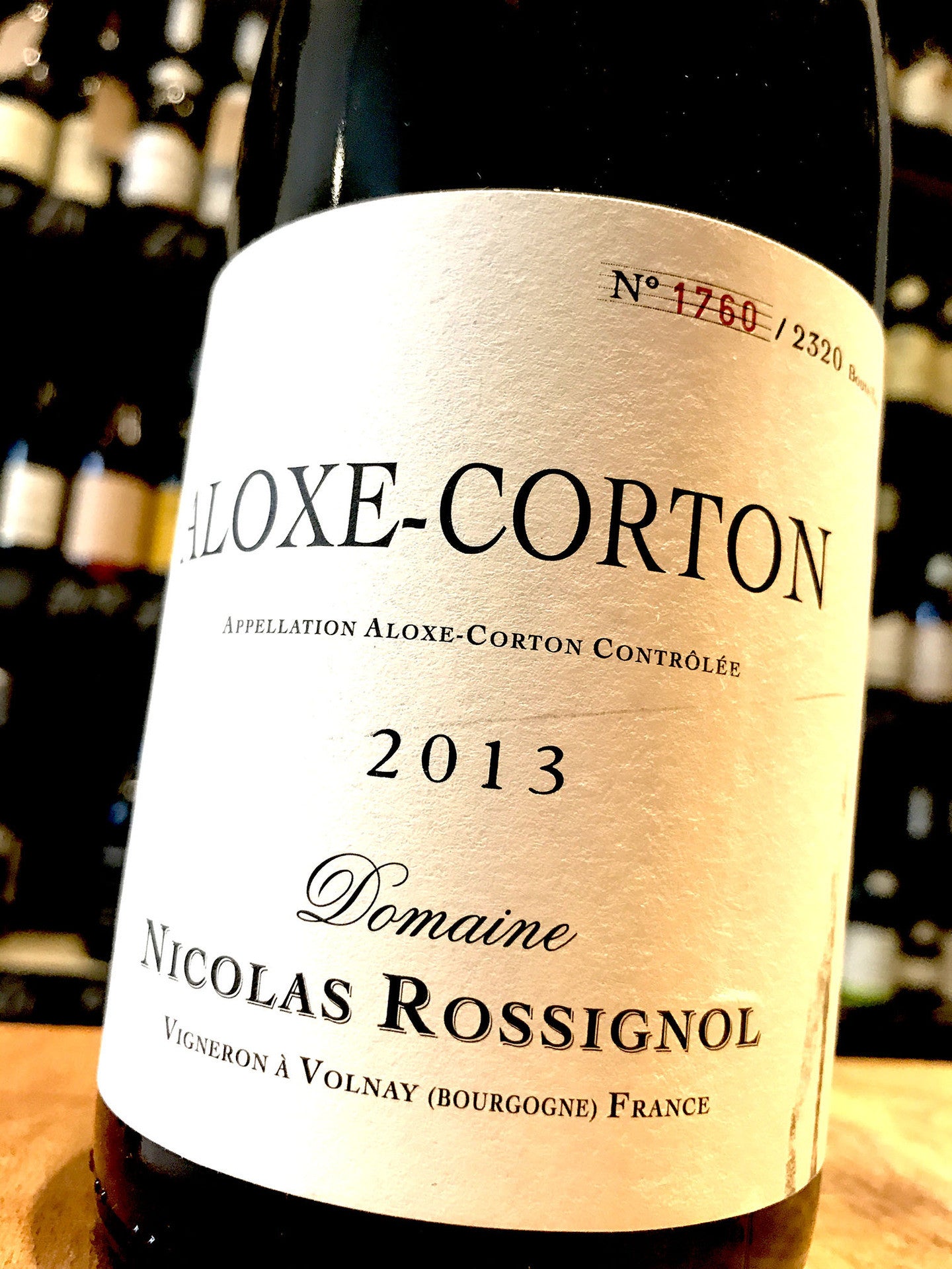 Domaine Nicolas Rossignol Aloxe Corton 2015 75cl