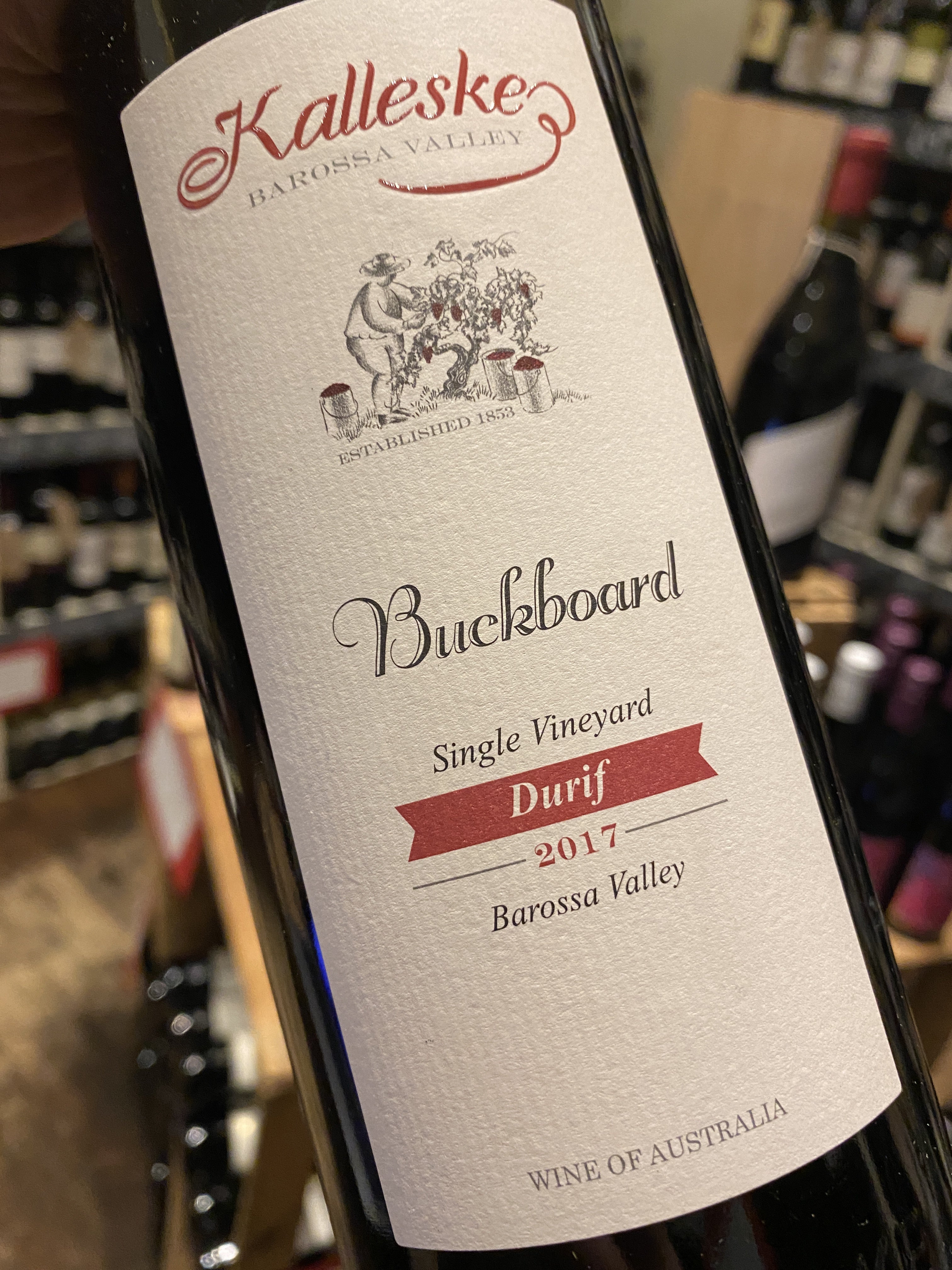 Kalleske Buckboard Durif 2017 75cl