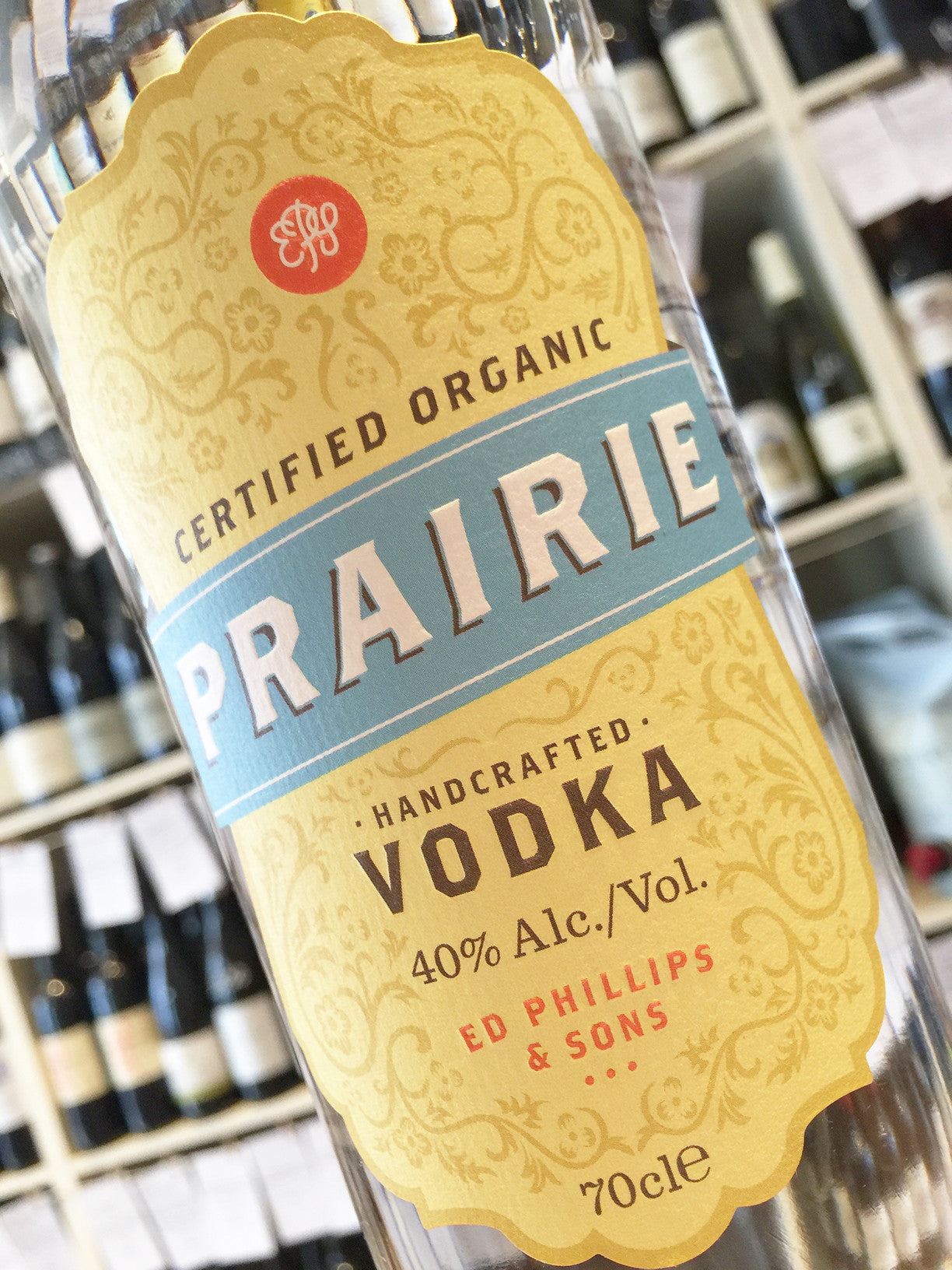 Prairie Organic Vodka 70cl