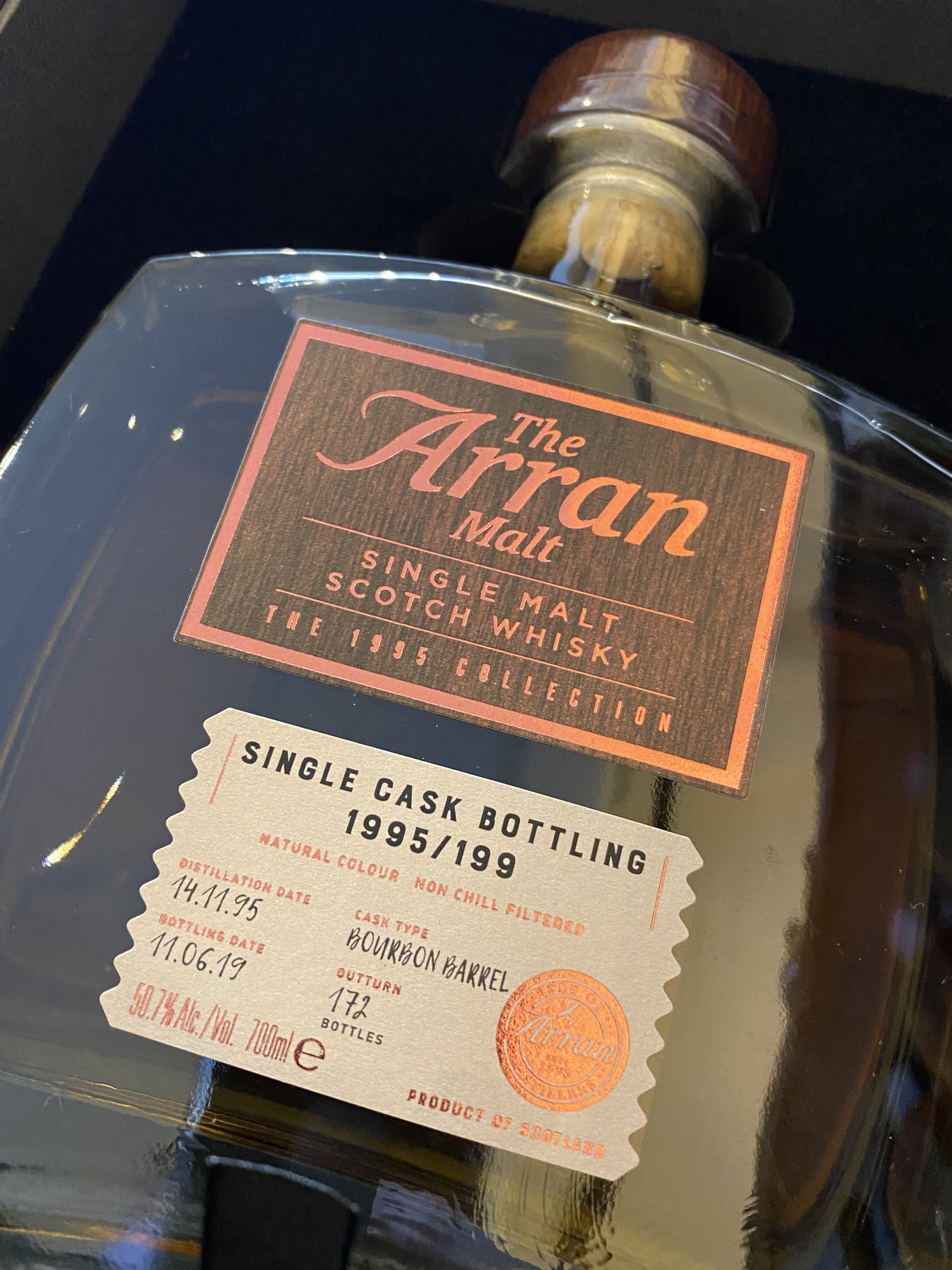 Arran 1995 Bourbon Private Cask 70cl