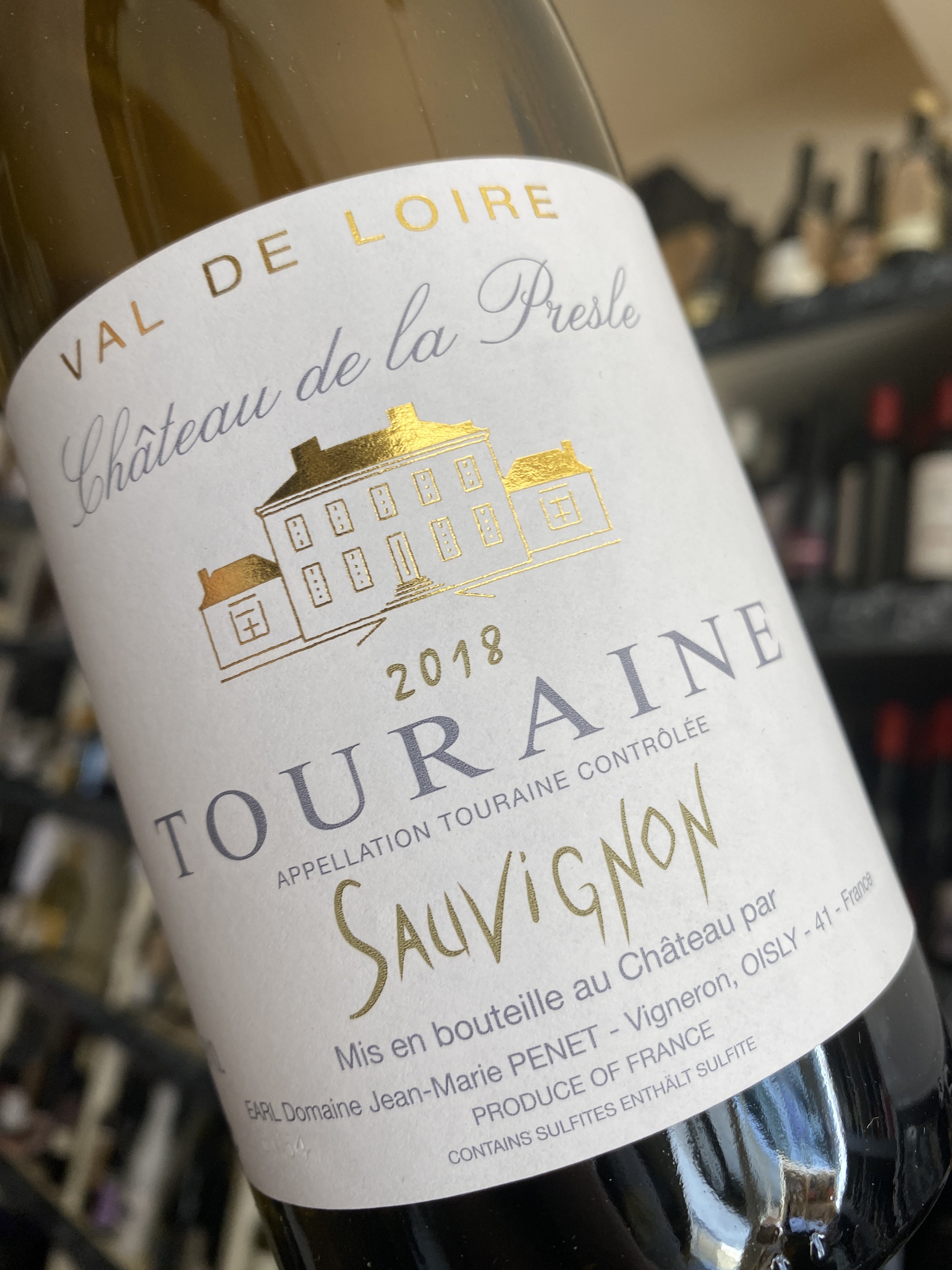 Chateau de la Presle Sauvignon de Touraine 2022 75cl