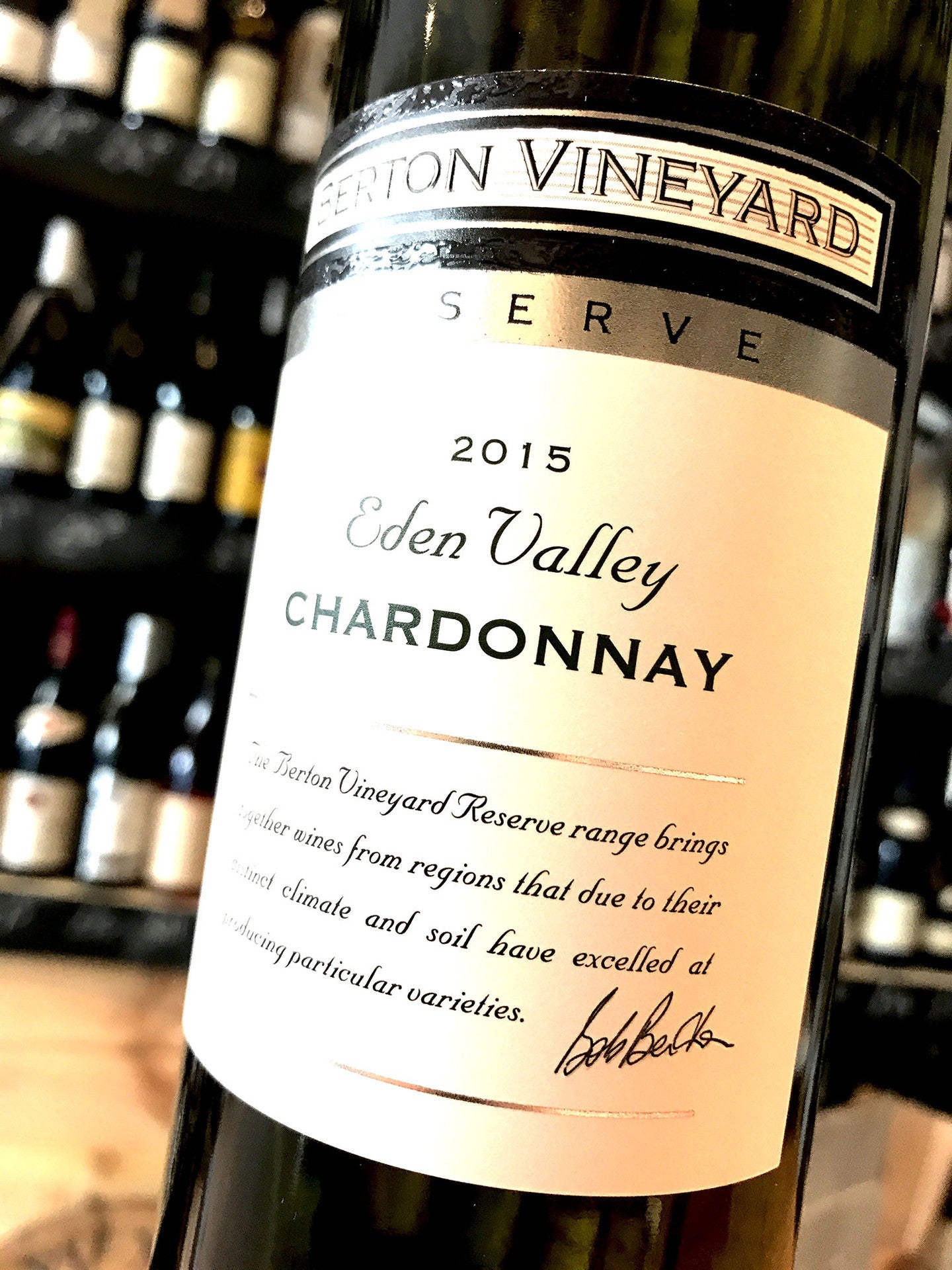 Berton Reserve Eden Valley Chardonnay 2018 75cl