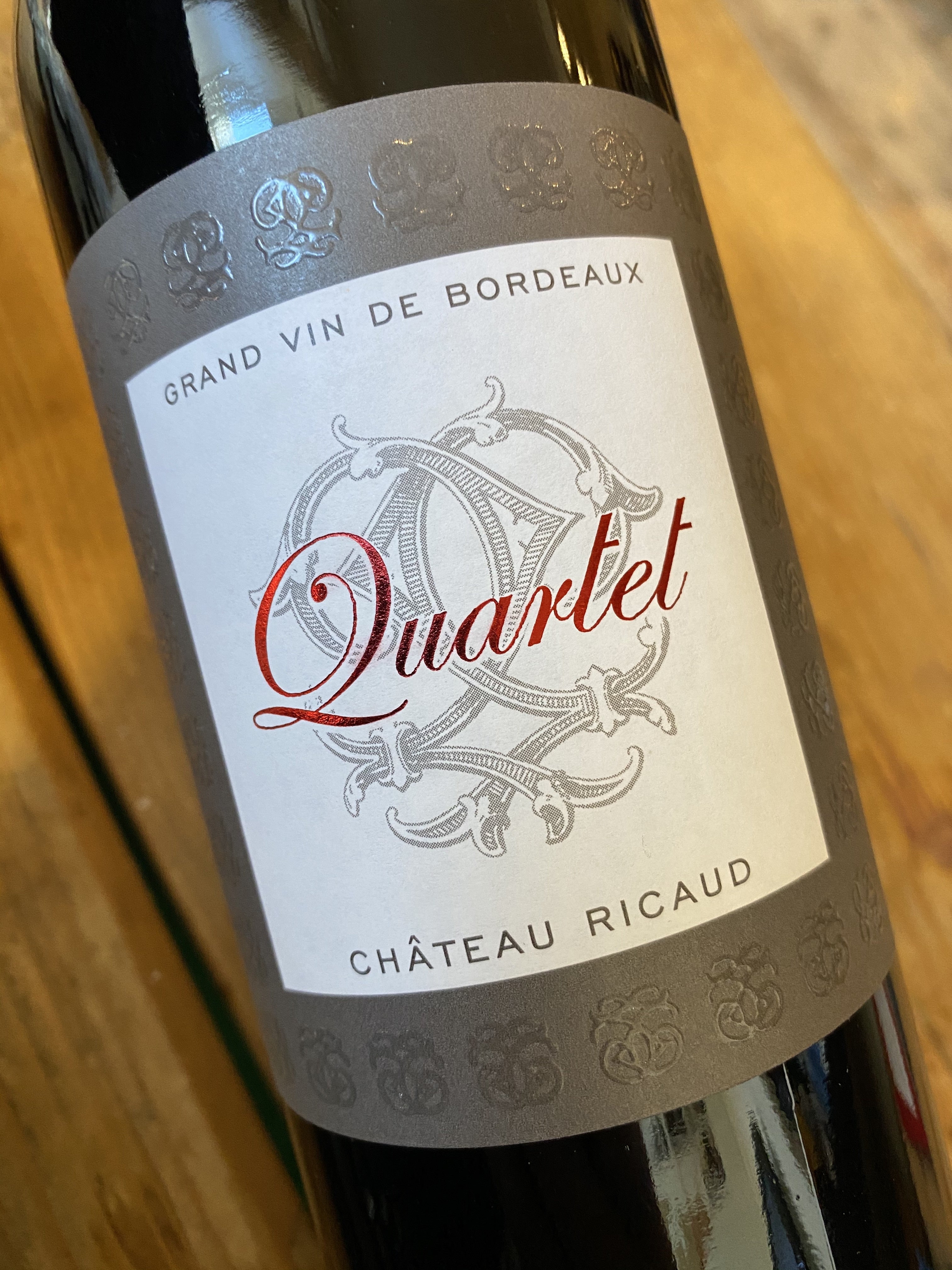 Quartet by Chateau Ricaud 2016 75cl