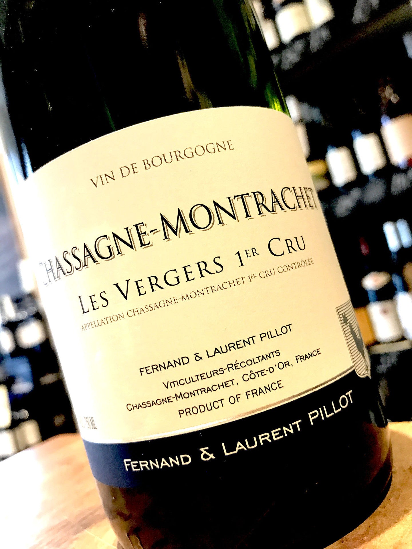 Fernand & Laurent Pillot Chassagne Montrachet Les Vergers 1er Cru 2014 75cl