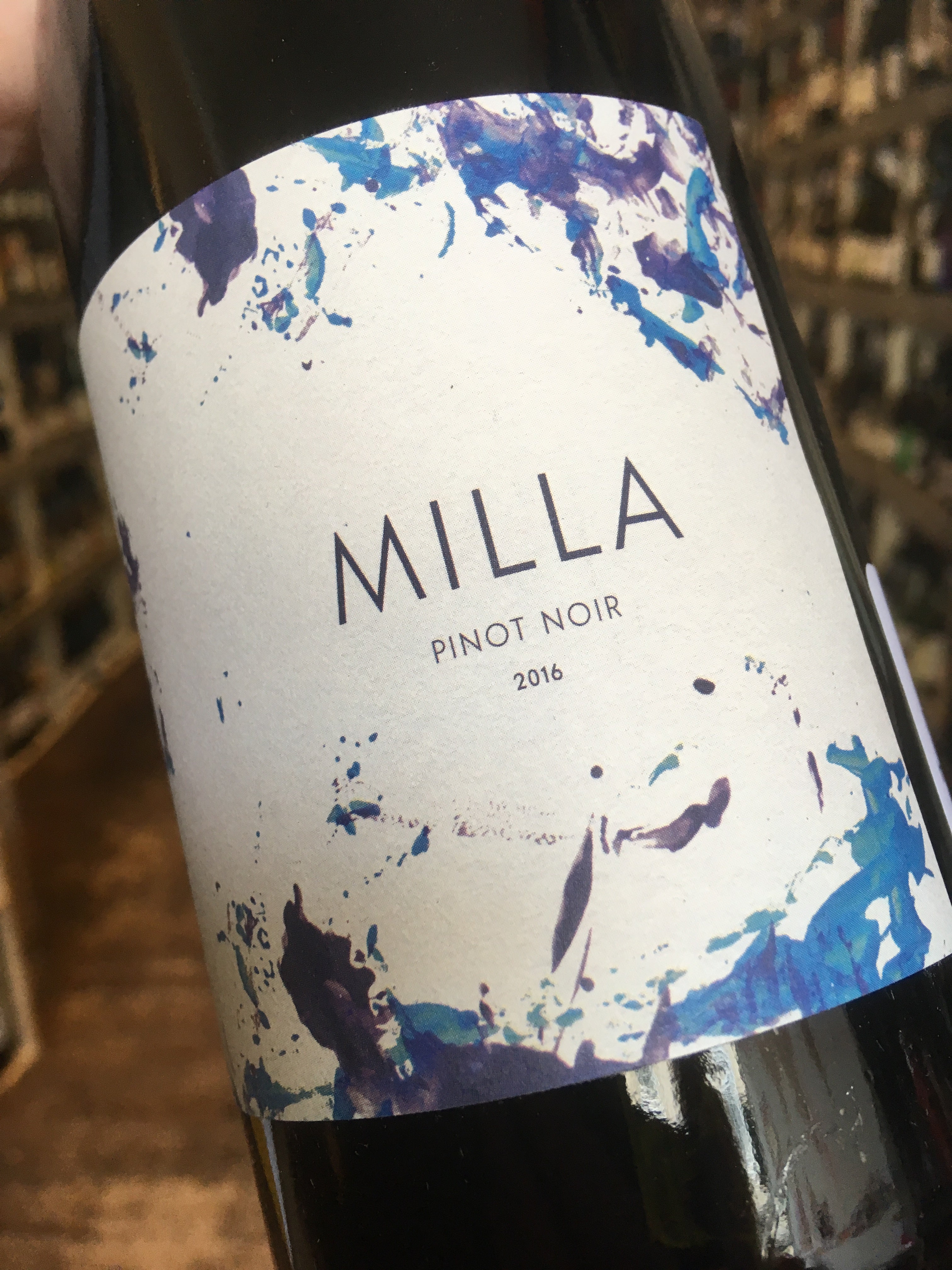 From Sunday's "Milla" Pinot Noir 2016 75cl