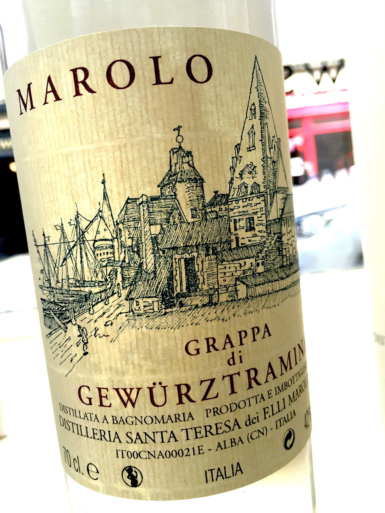 Marolo Grappa di Gewurztraminer 70cl
