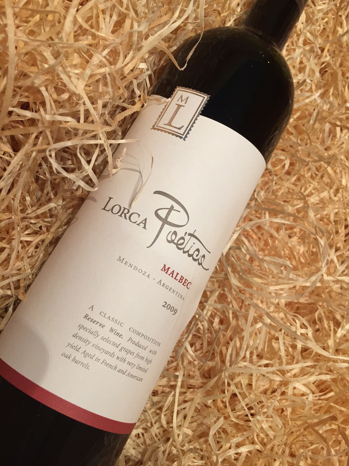 Mauricio Lorca Poetico Malbec 2009 75cl