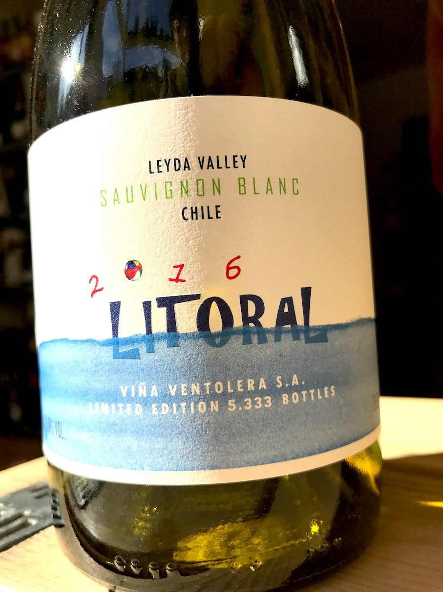 Vina Ventolera Litoral Sauvignon Blanc 2016 75cl