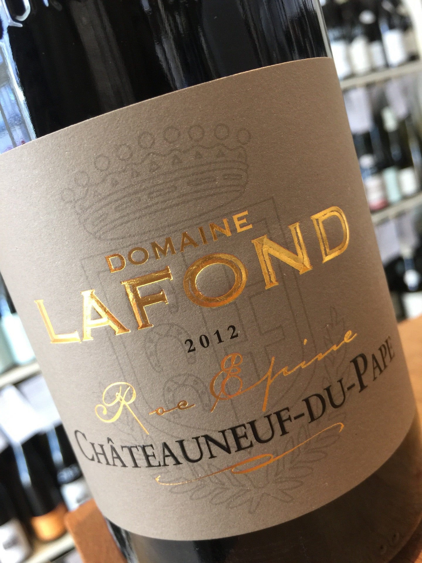 Domaine Lafond Roc-Epine Chateauneuf du Pape Rouge 2012 75cl