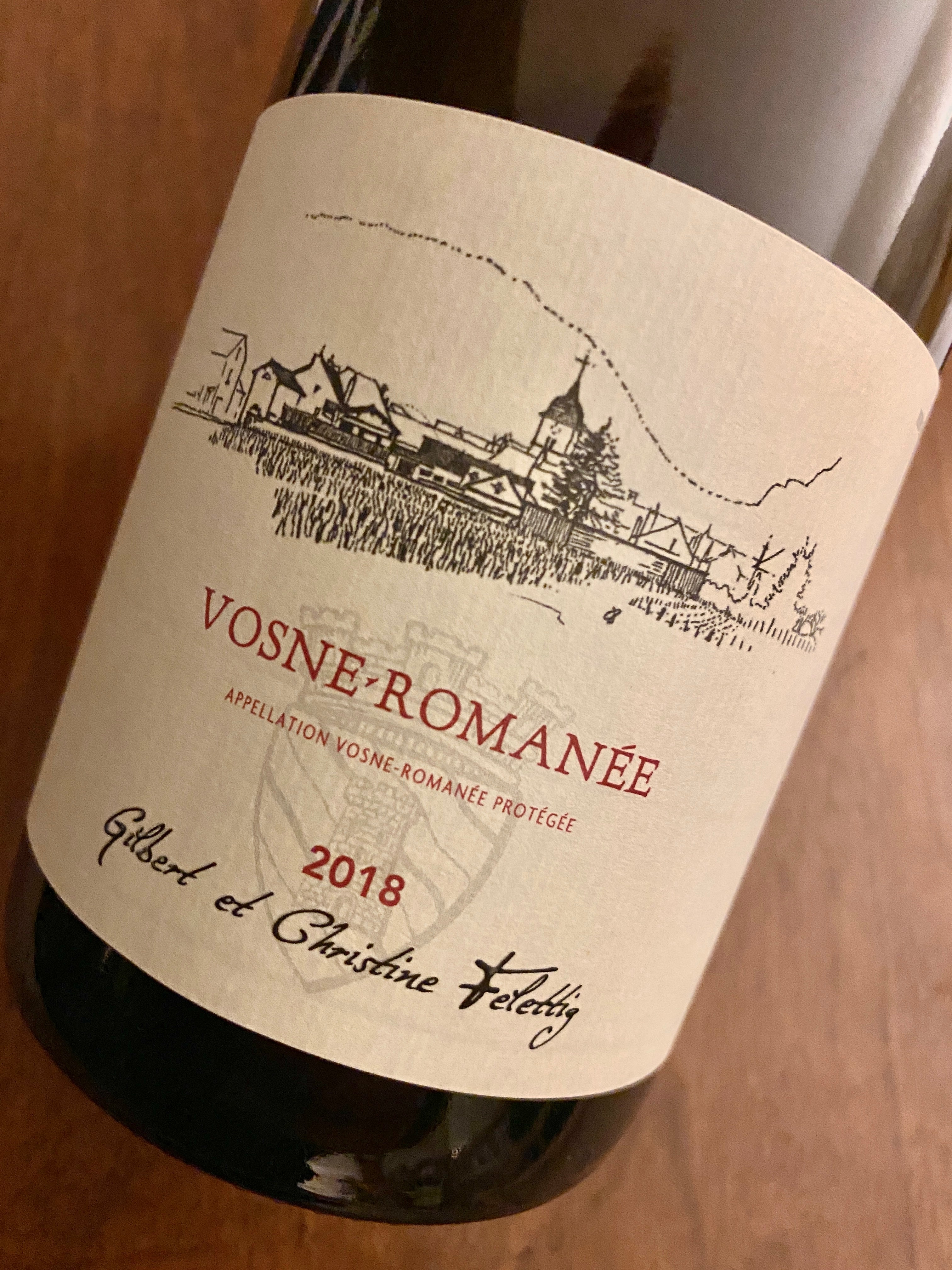 Domaine Felettig Vosne Romanee 2019 75cl