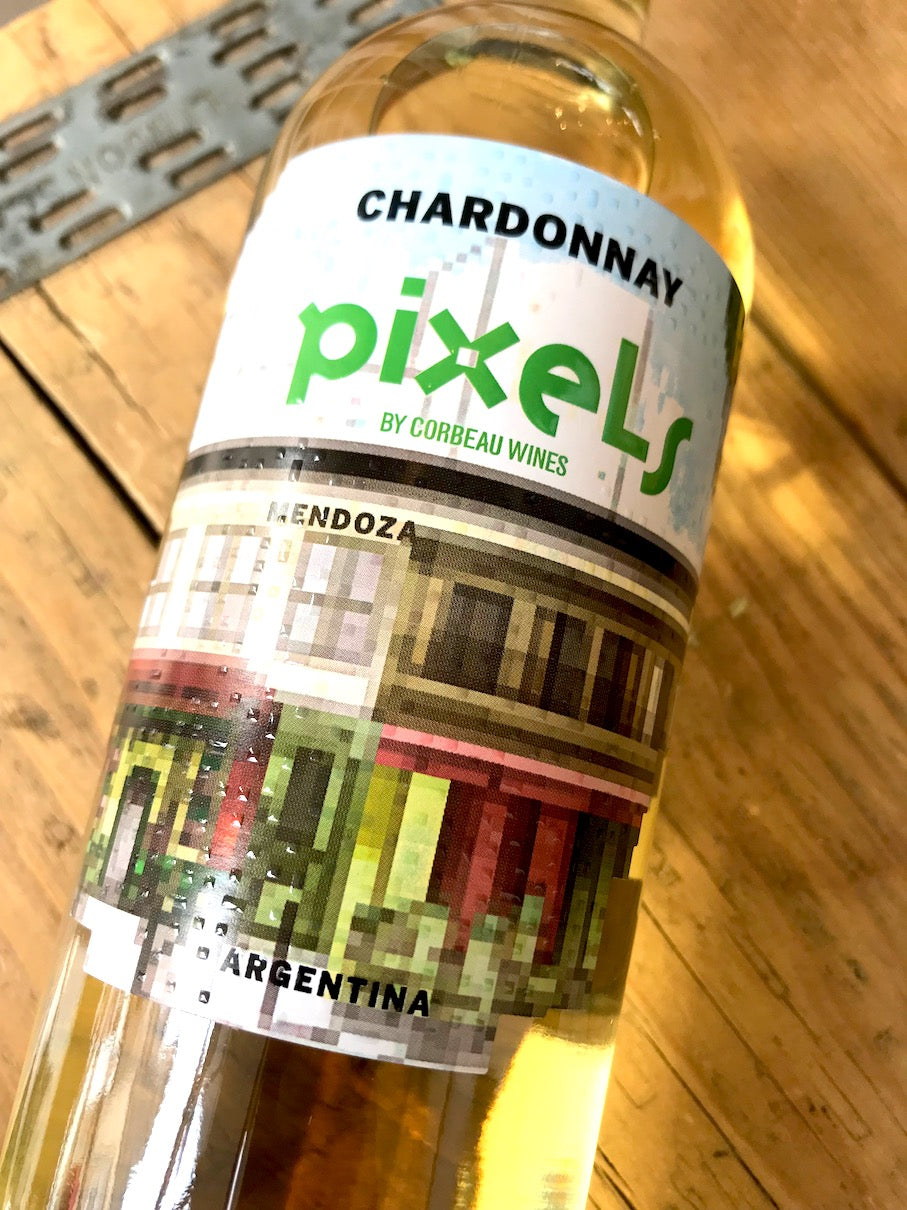 Pixels by Corbeau Wines Chardonnay 2017 75cl