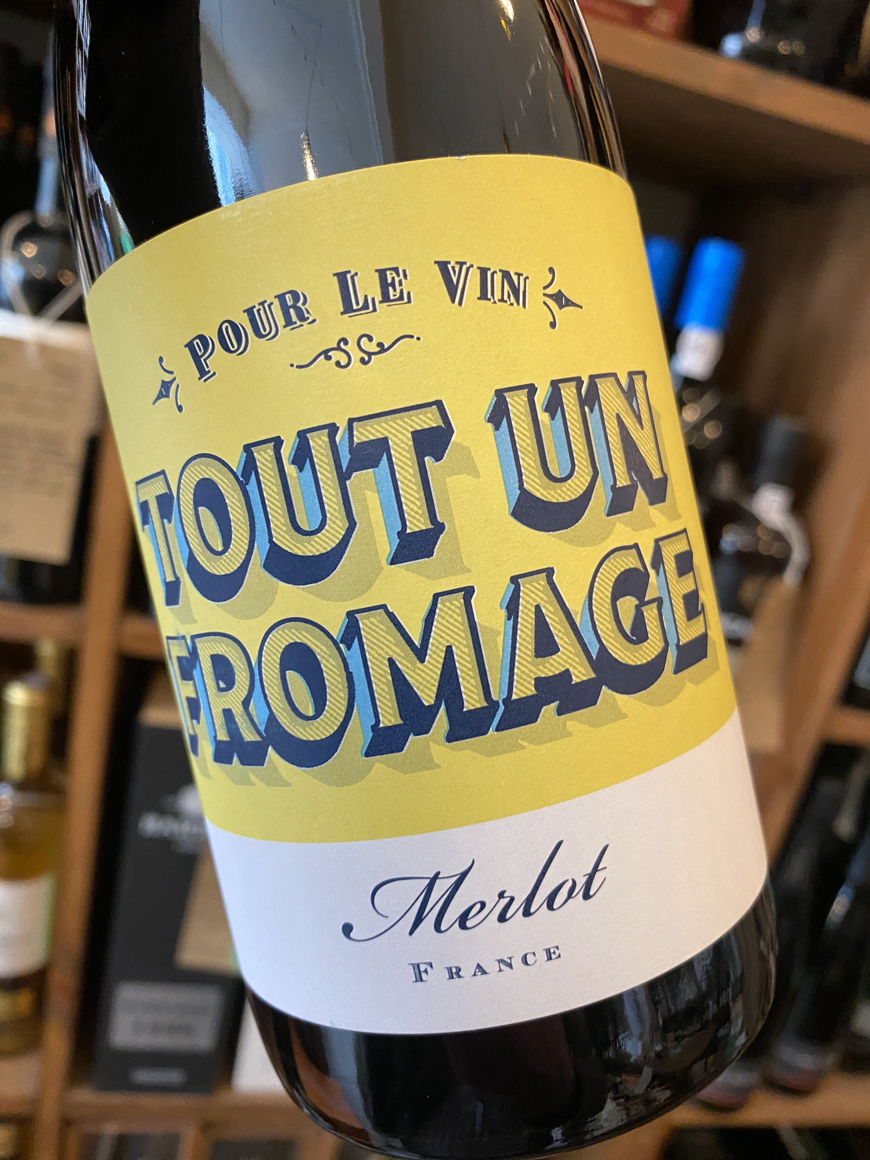 Pour le Vin Tout un Fromage Merlot 75cl