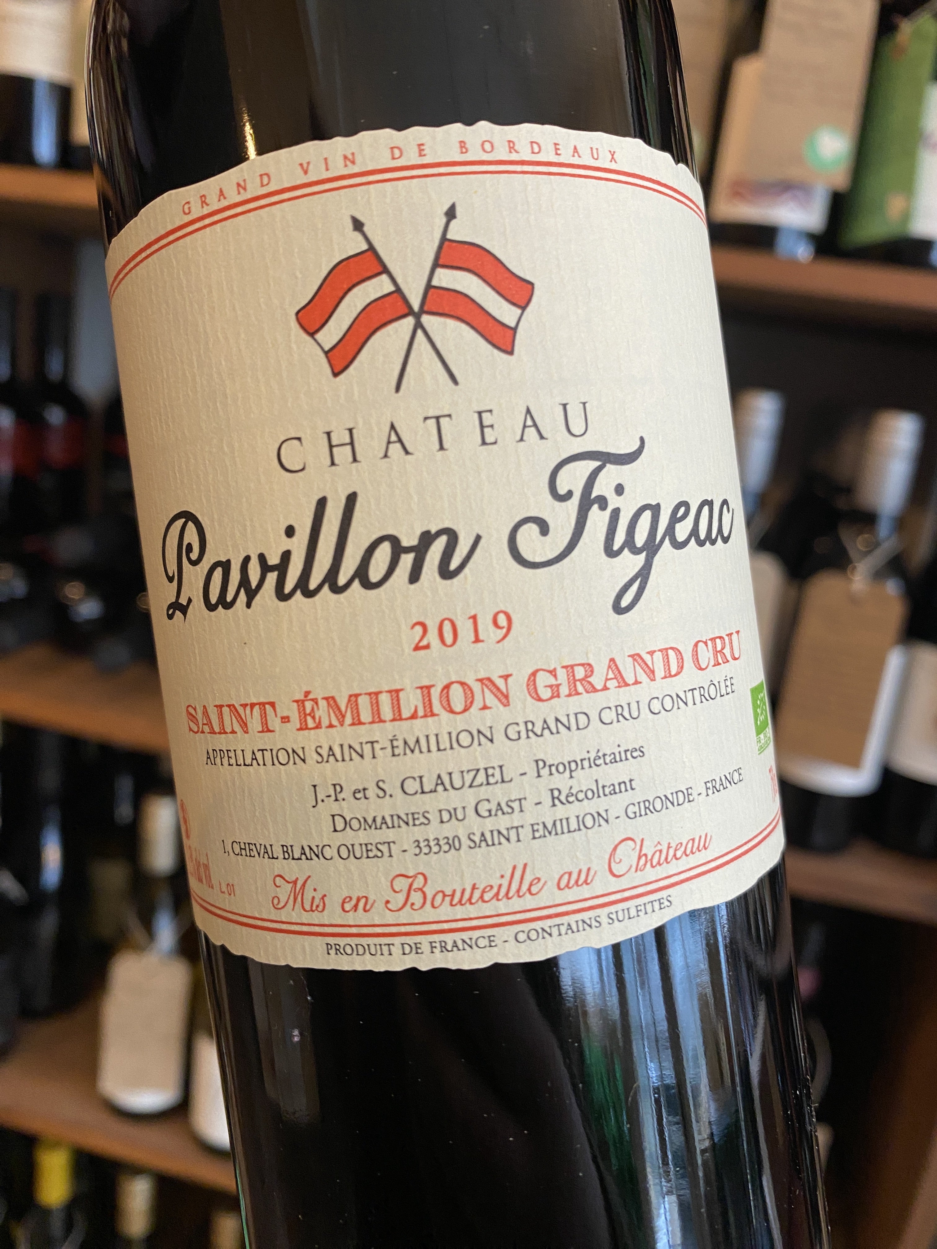 Chateau Pavillon Figeac 2019 75cl