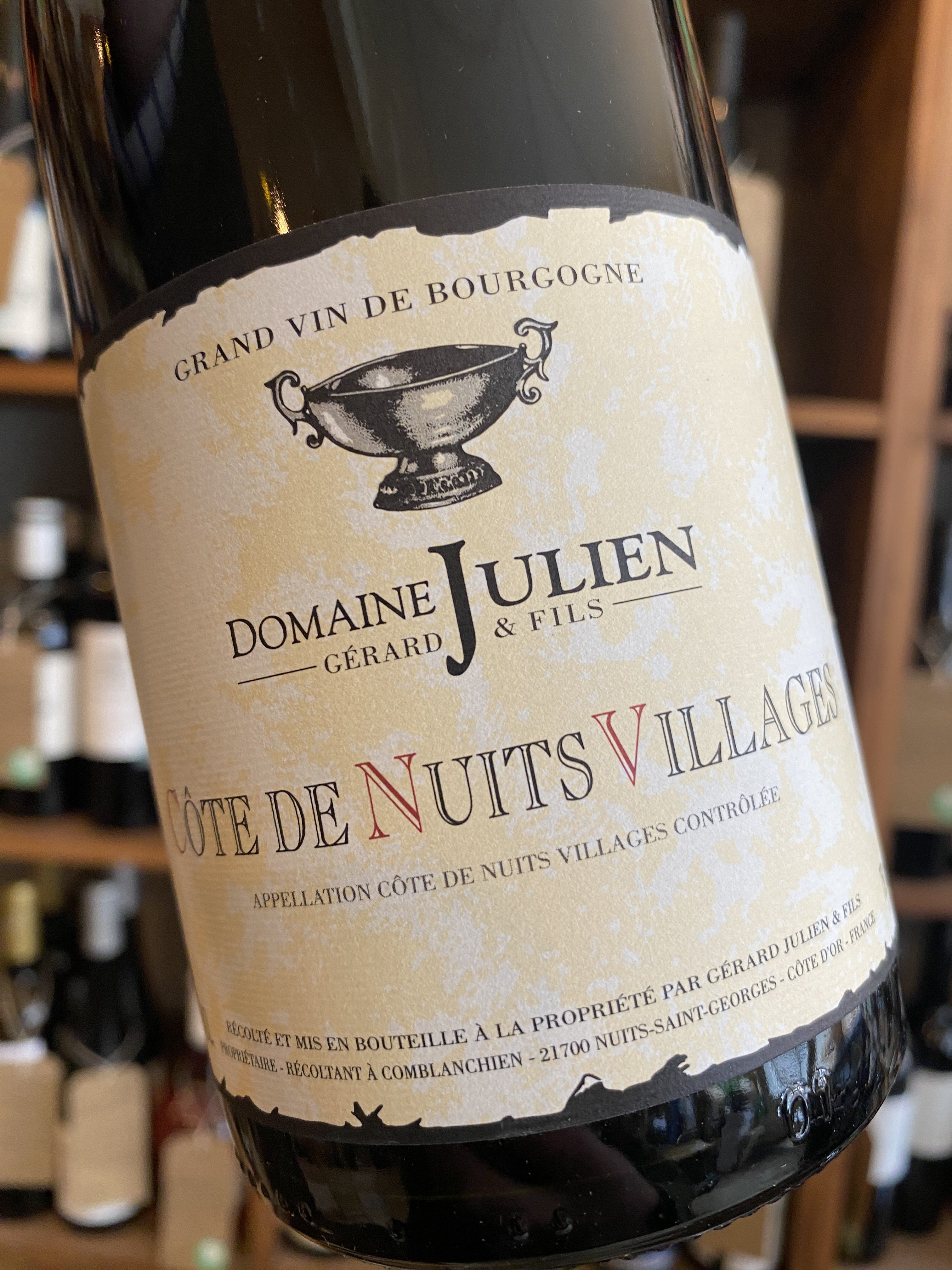 Domaine Gerard Julien Cote de Nuits Villages 2015 75cl