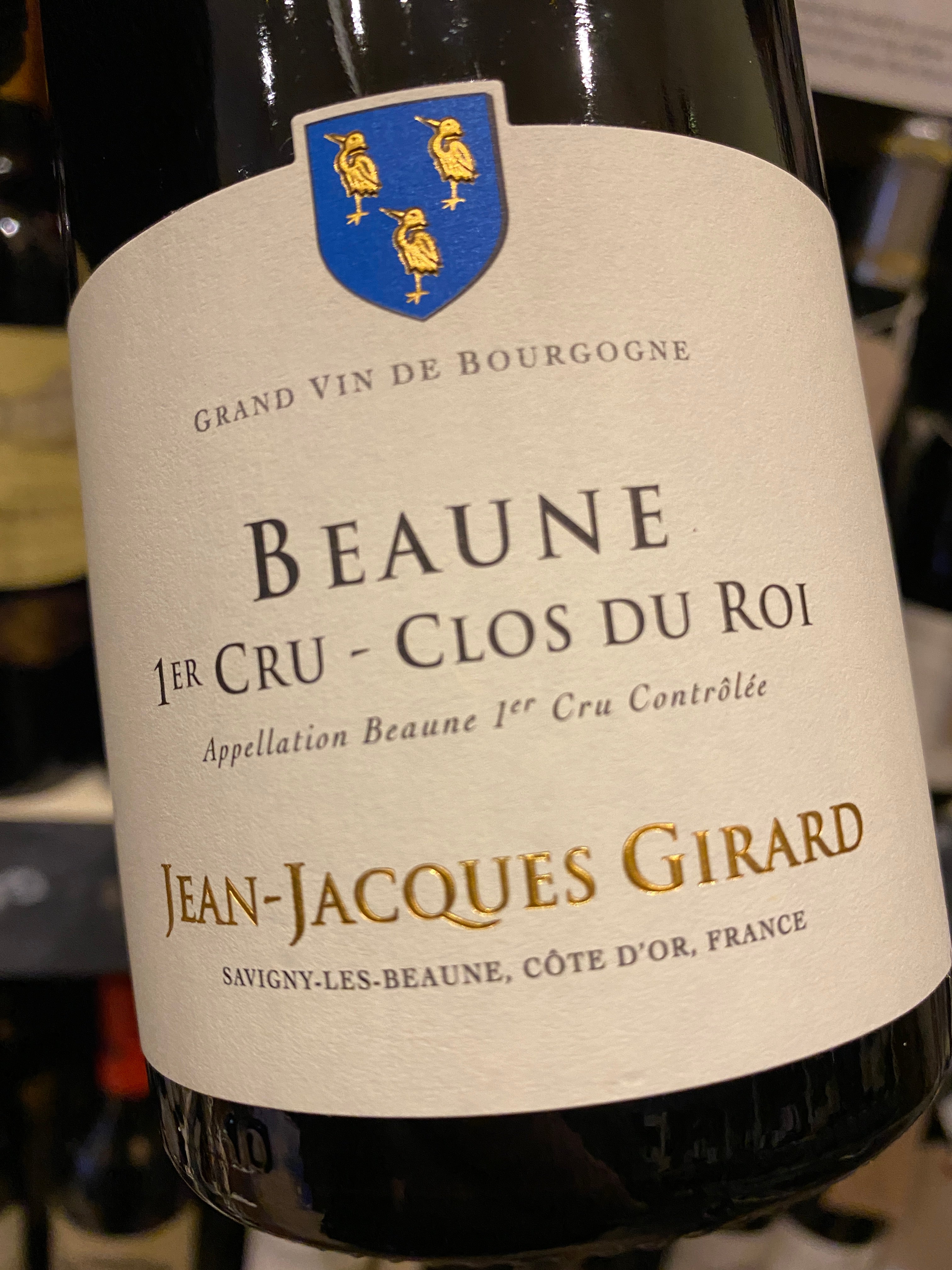 Domaine Jean Jacques Girard Beaune 1er Cru Clos du Roi 2015 75cl