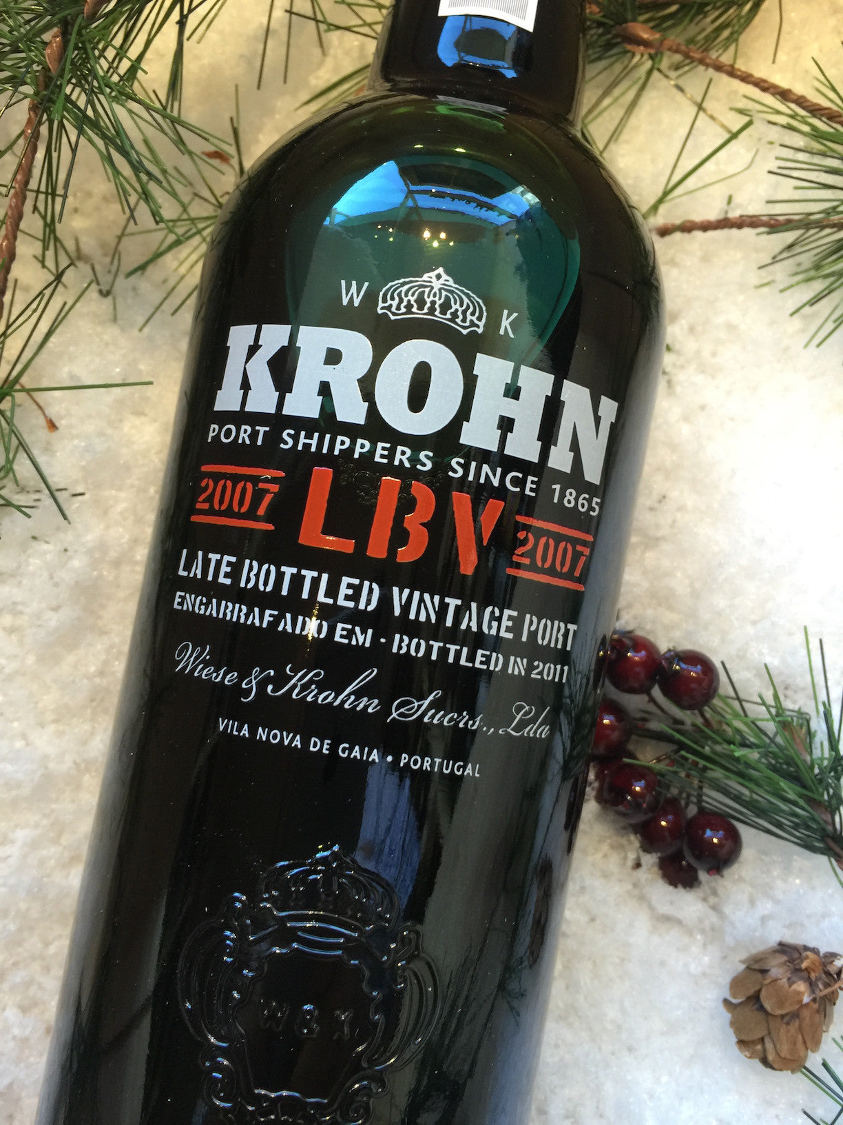 Krohn Late Bottle Vintage 2007 75cl