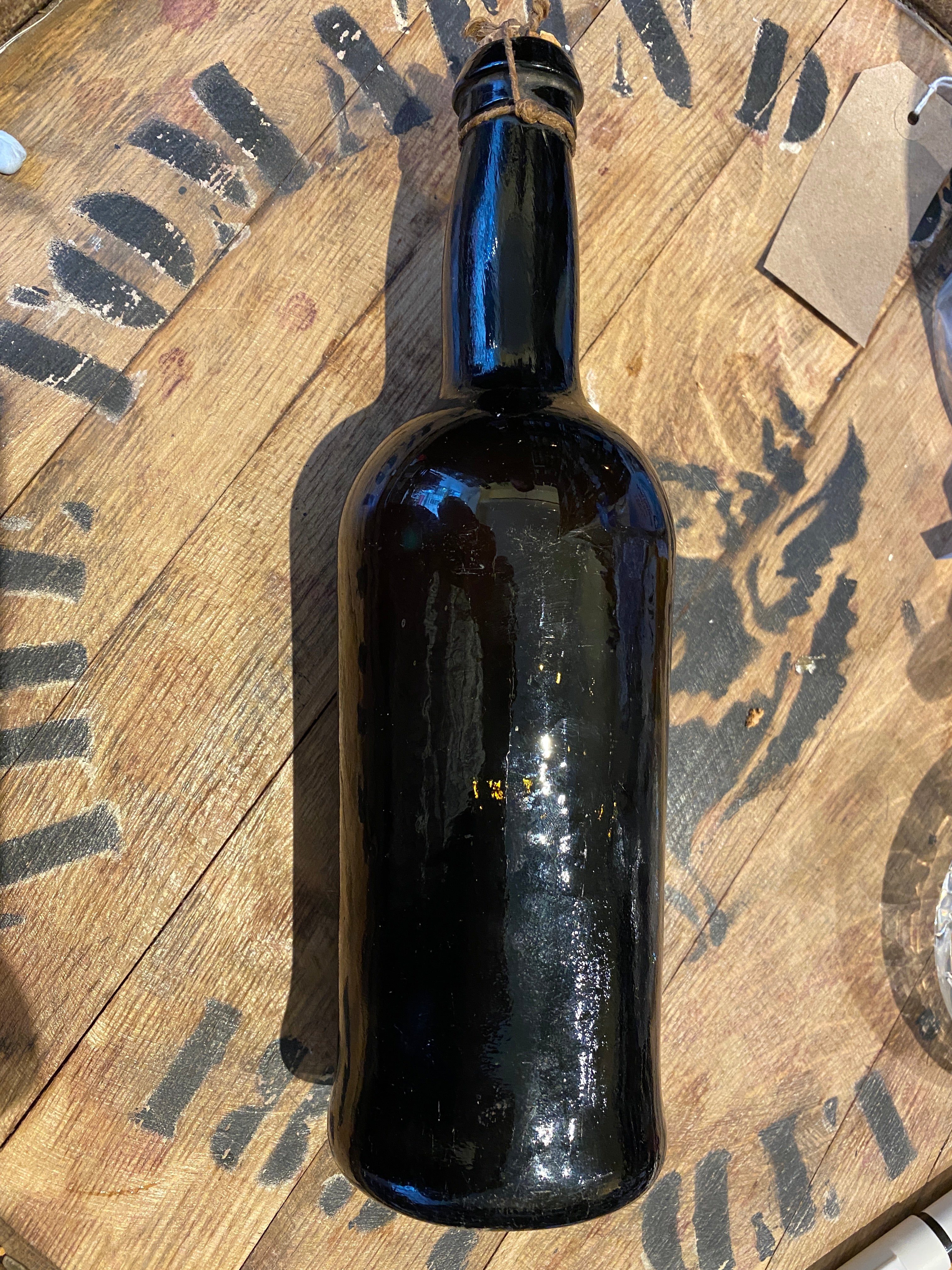 Early 19th Century bottle, believed to be port.