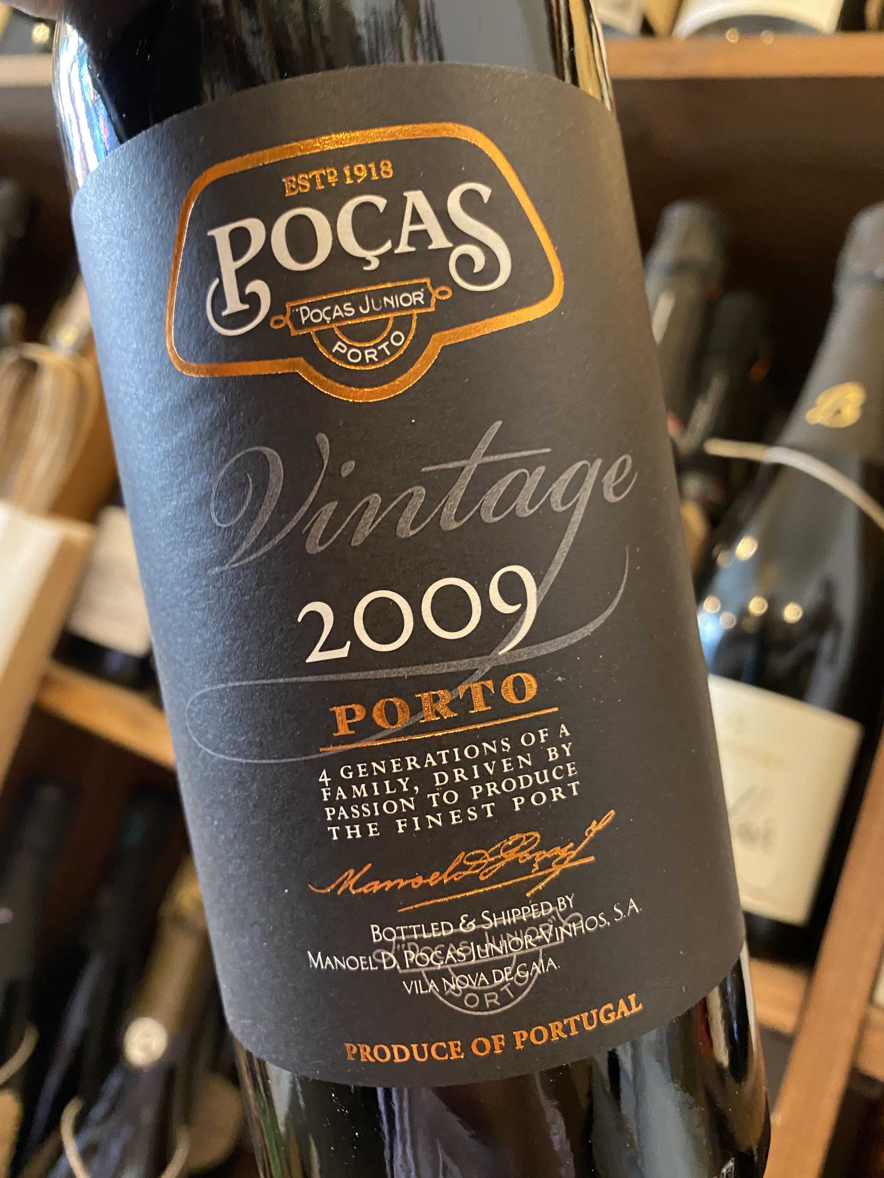 Porto Pocas Vintage 2009 75cl