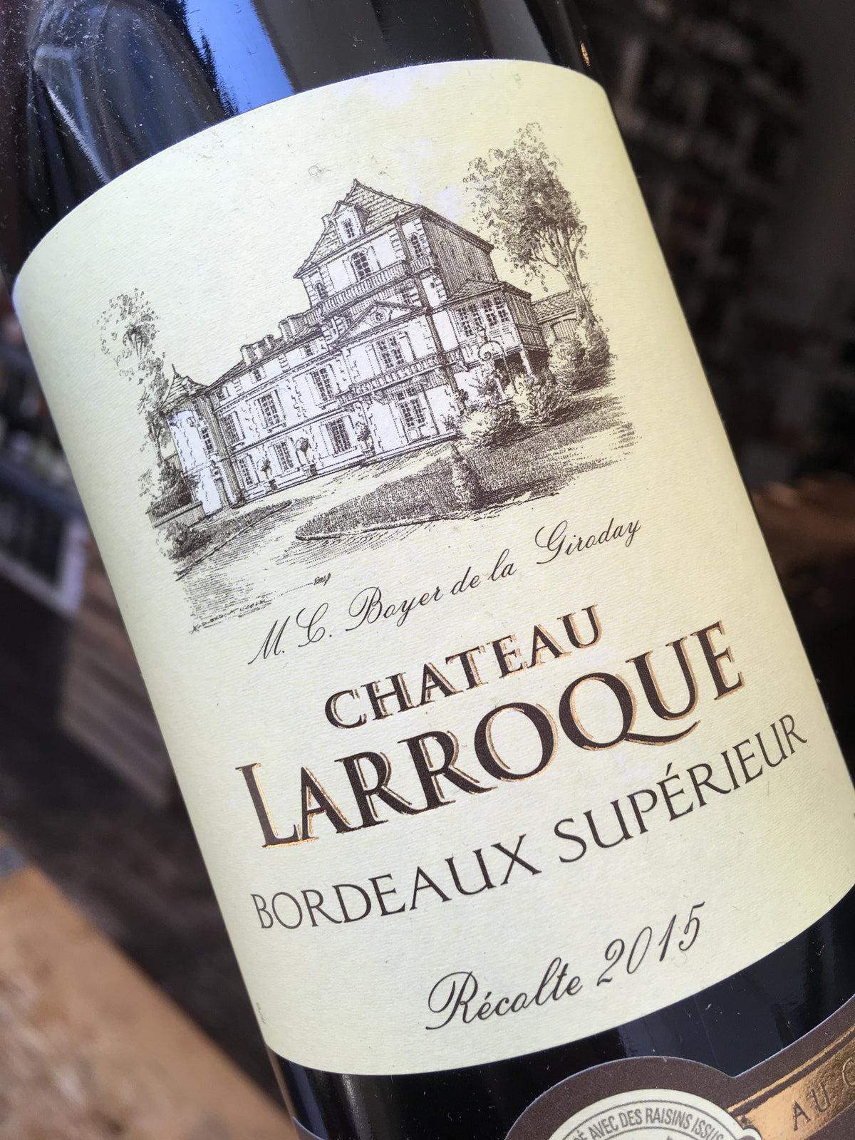 Chateau Larroque Bordeaux Superieur 2018 75cl – St Andrews Wine