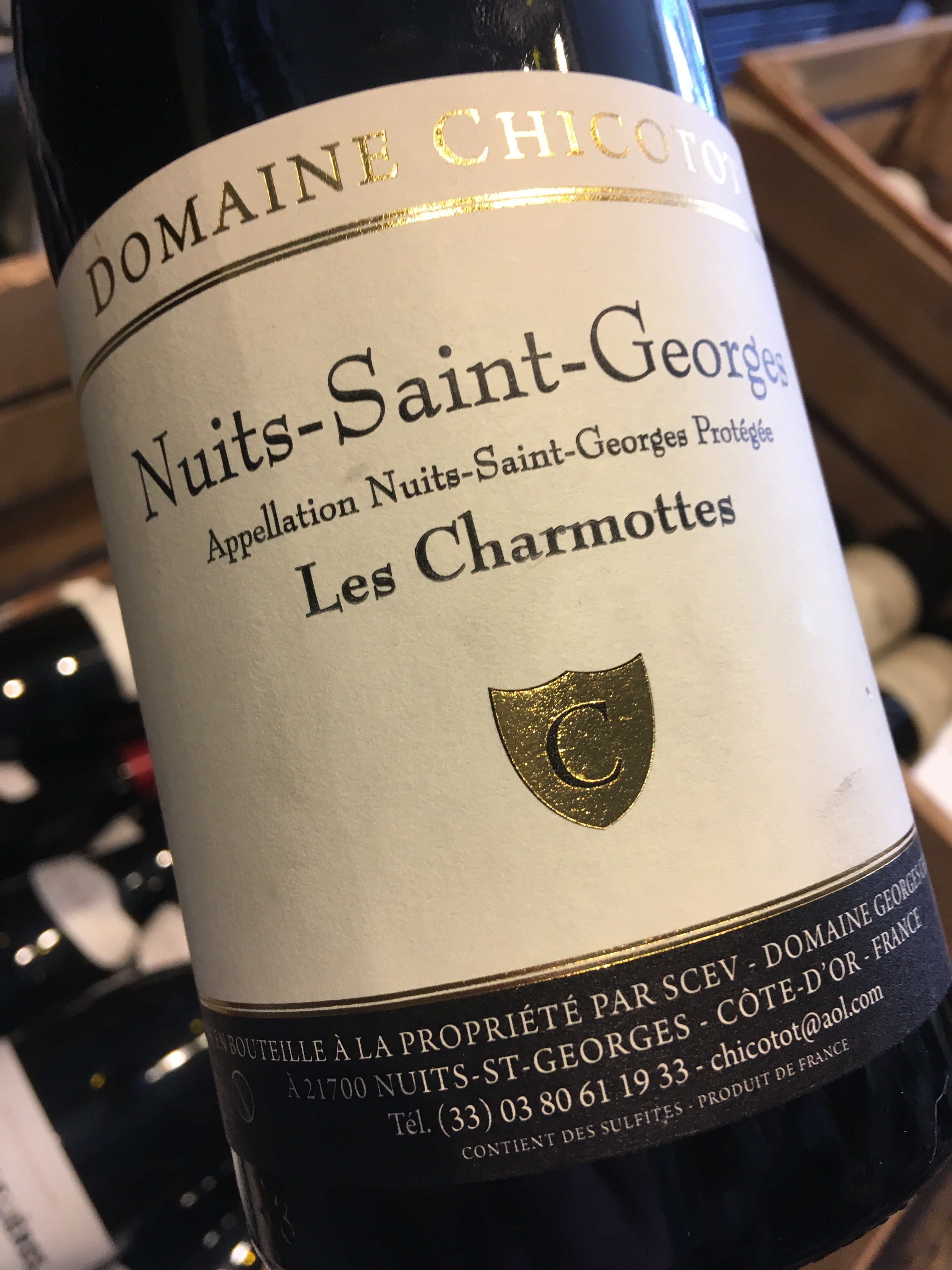 Domaine Chicotot Nuits-Saint-Georges Les Charmottes 2014 750ml