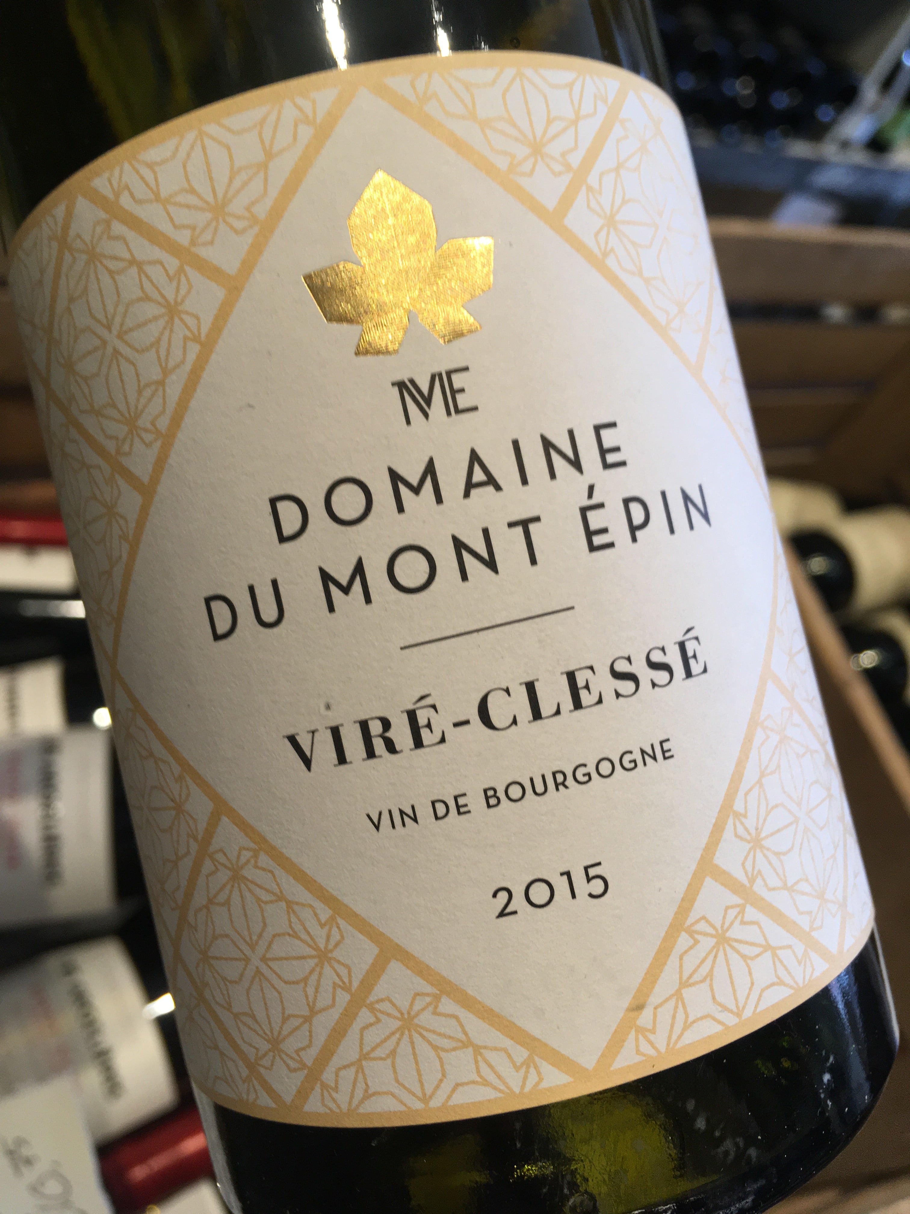 Domaine du Mont Epin Vire-Clesse 2015 75cl
