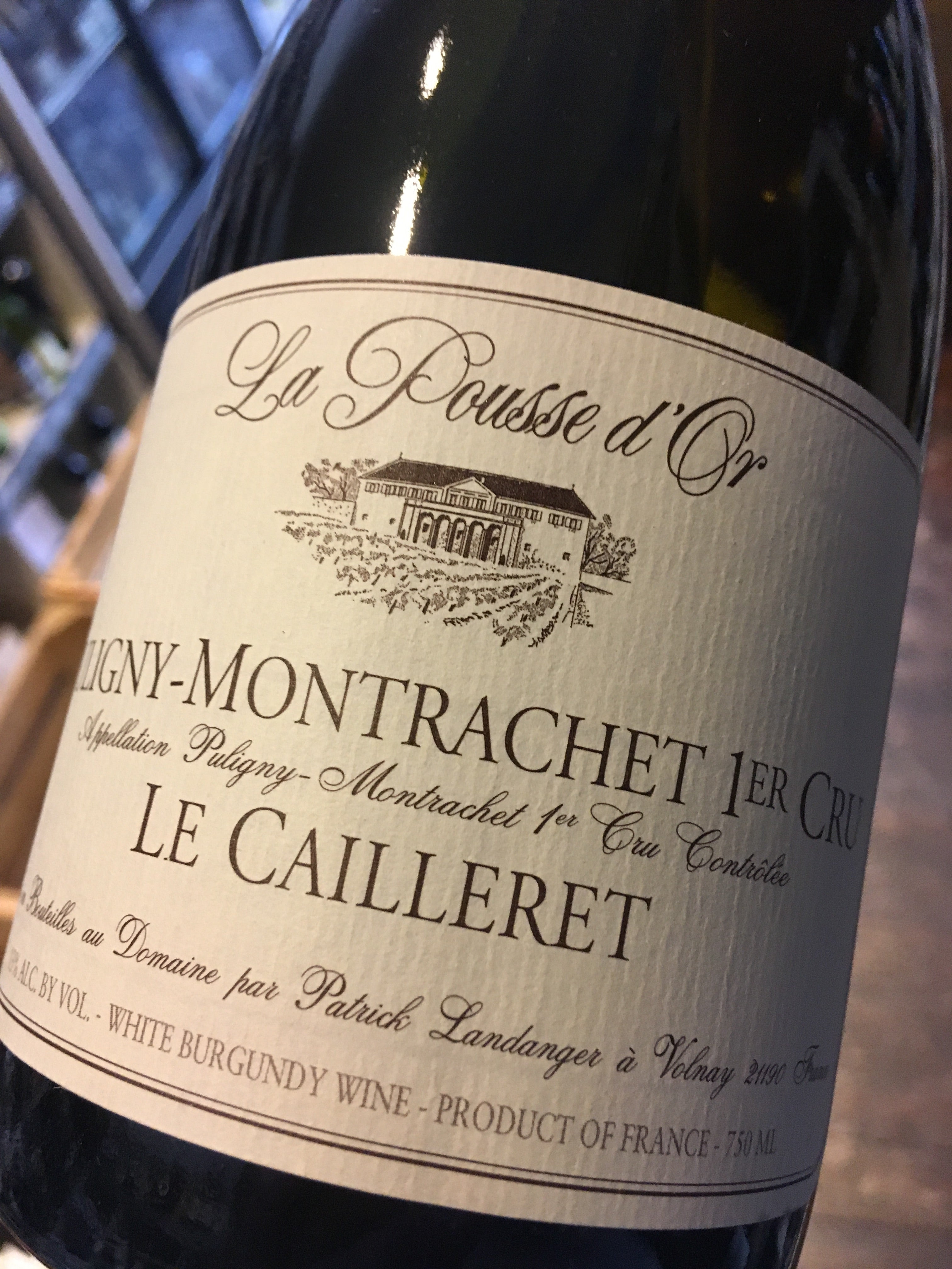 Pousse d'Or Puligny Montrachet 1er Cru En Cailleret 2004 75cl