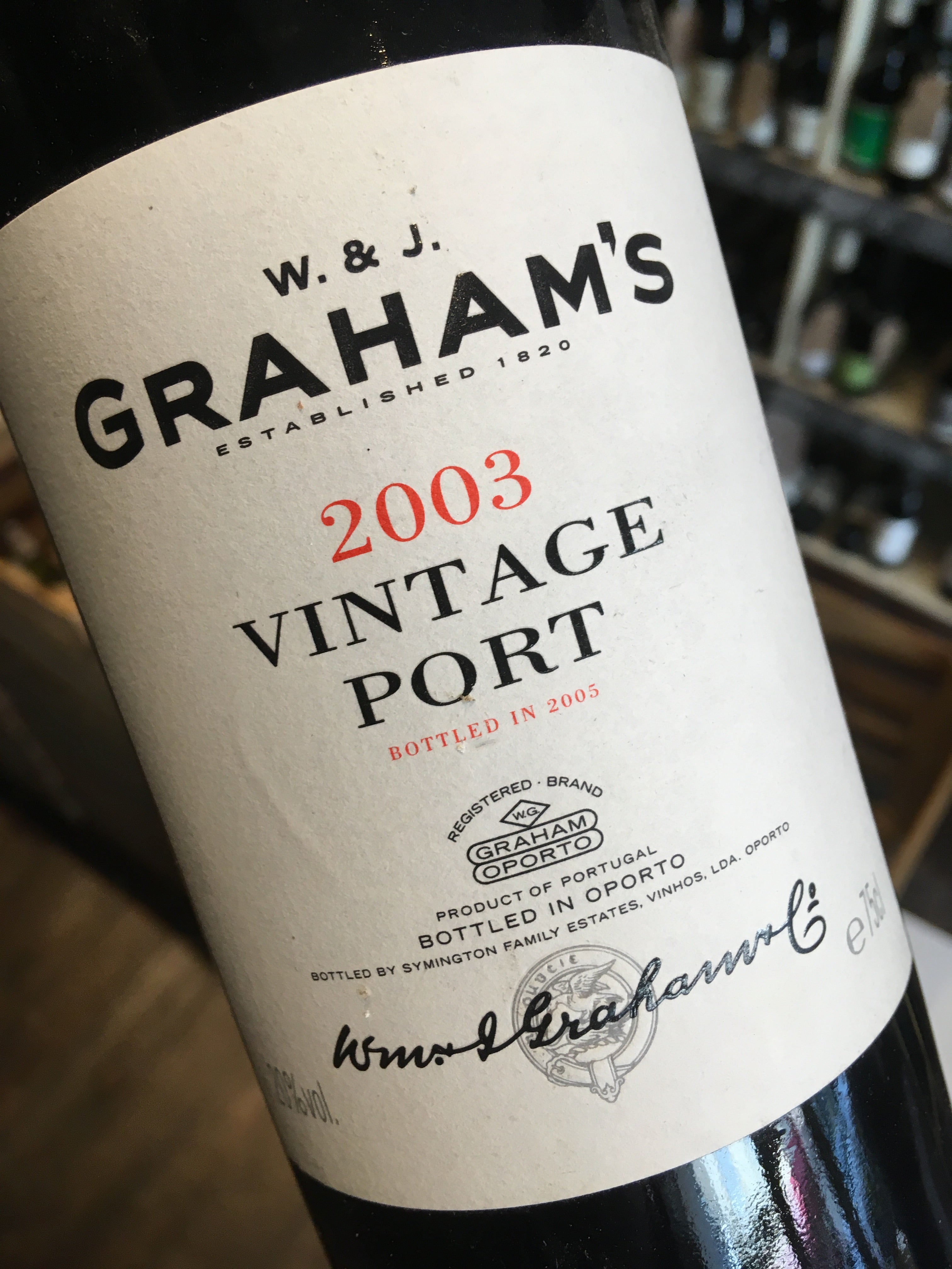 Graham Vintage 2003 75cl