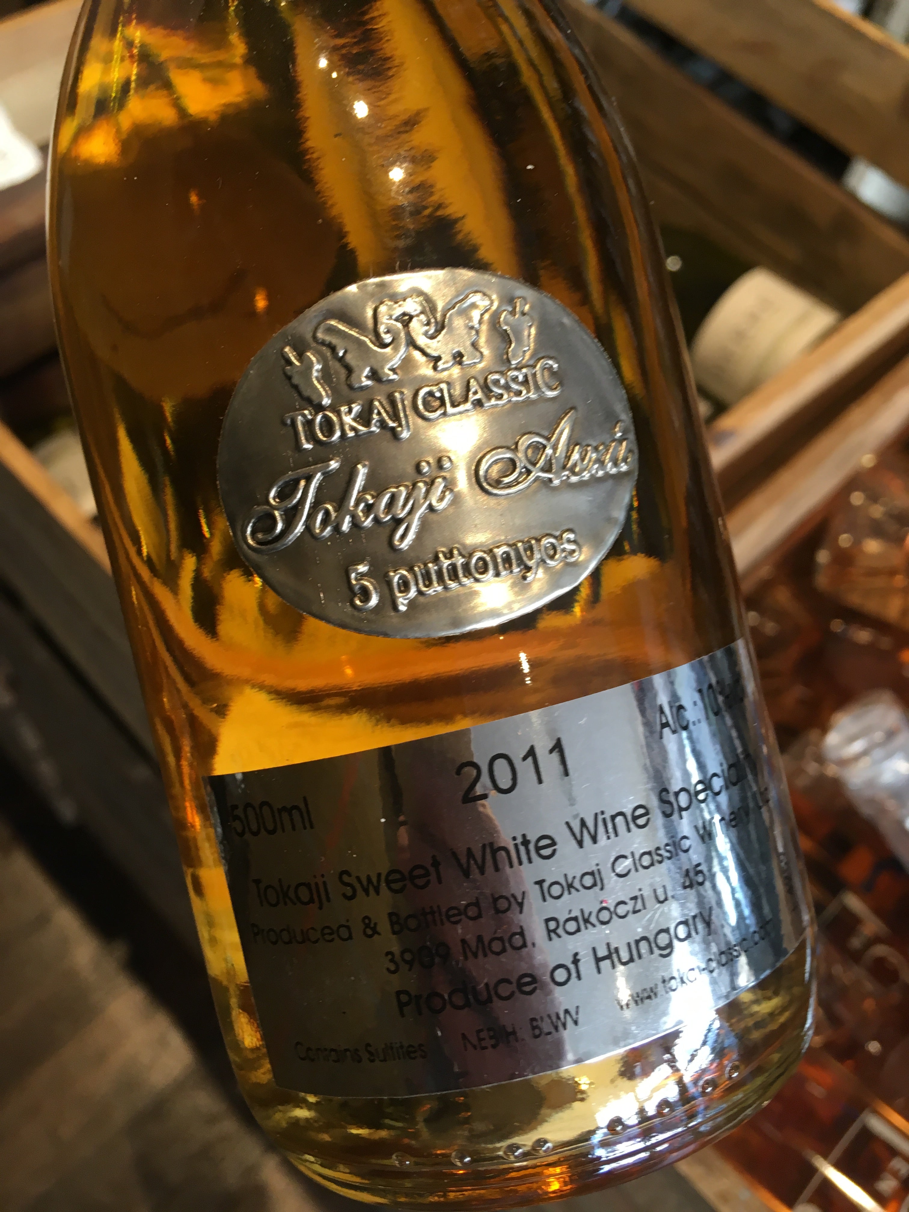 Tokaj Classic Tokaji Aszu 5 Puttonyos 2013 50cl