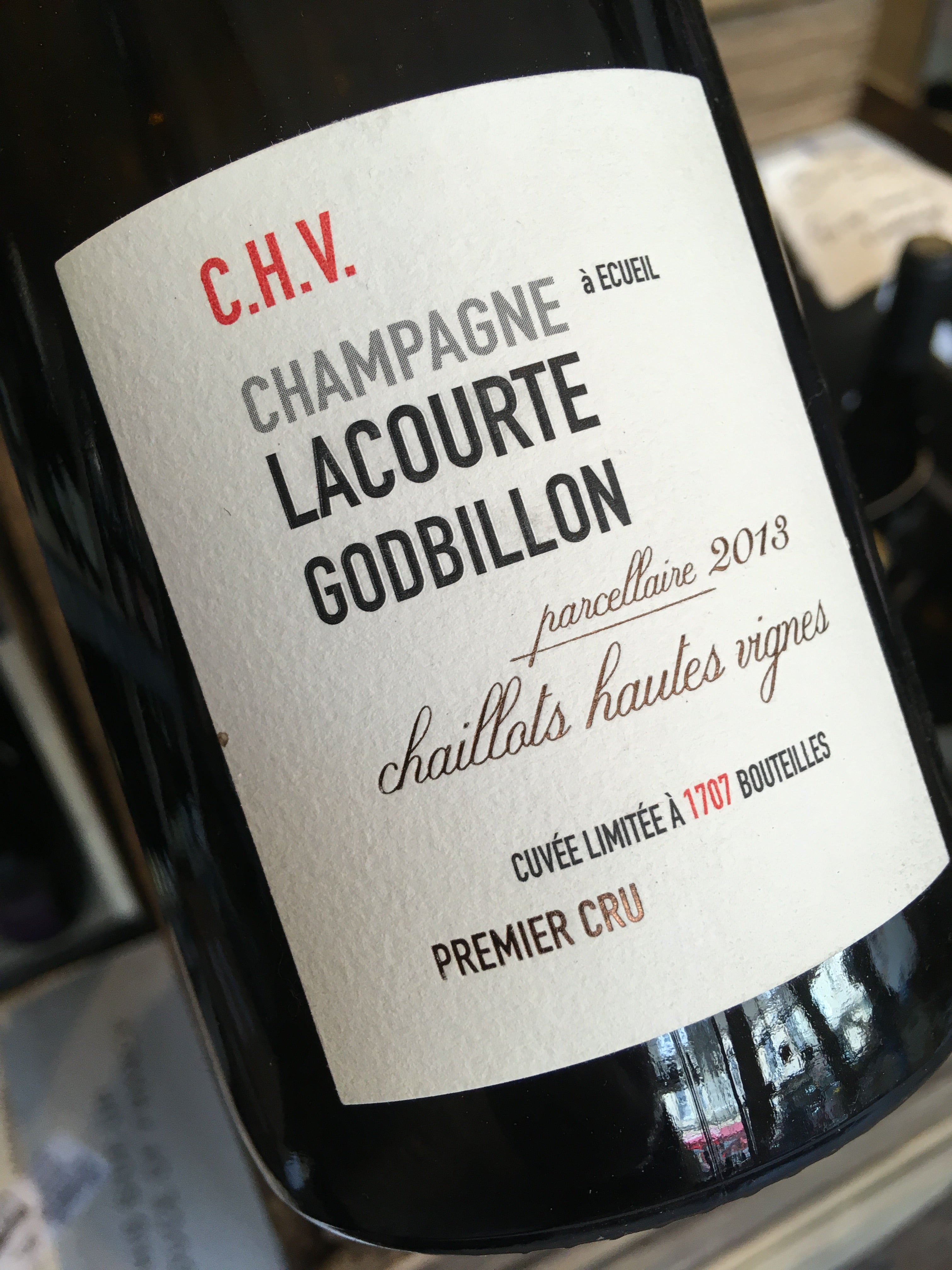 Lacourte Godbillon Parcellaire Chaillots Hautes Vignes 75cl