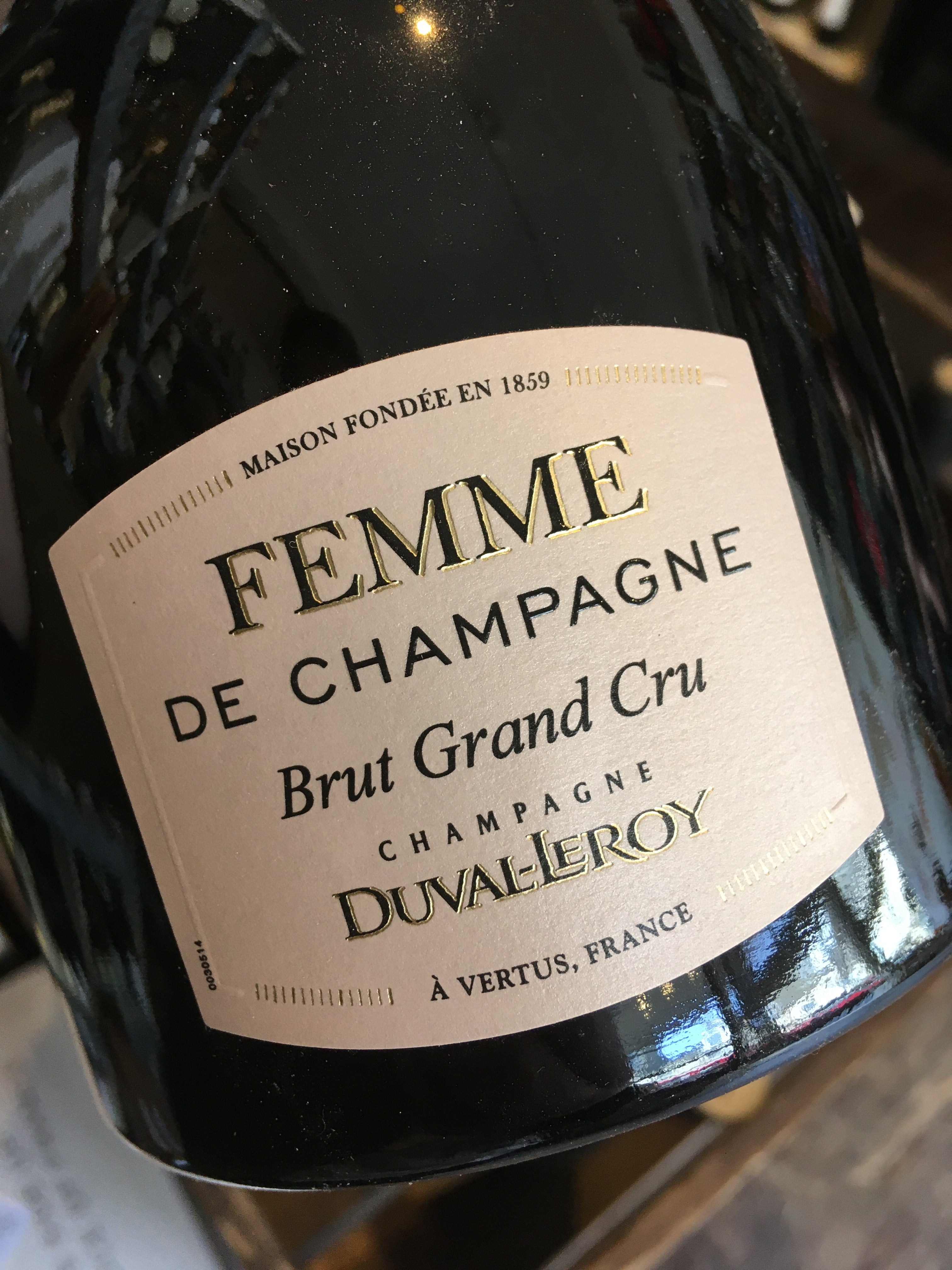 Champagne Duval-Leroy Femme de Champagne Brut Grand Cru NV 75cl