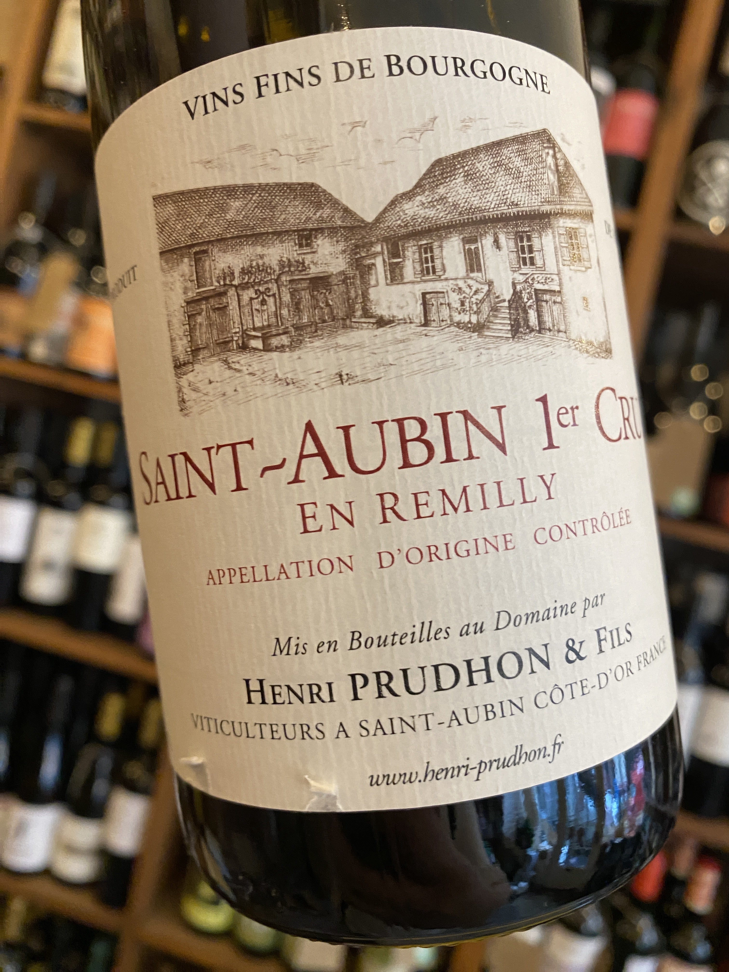 Henri Prudhon Saint Aubin 1er Cru En Remilly 2016 75cl