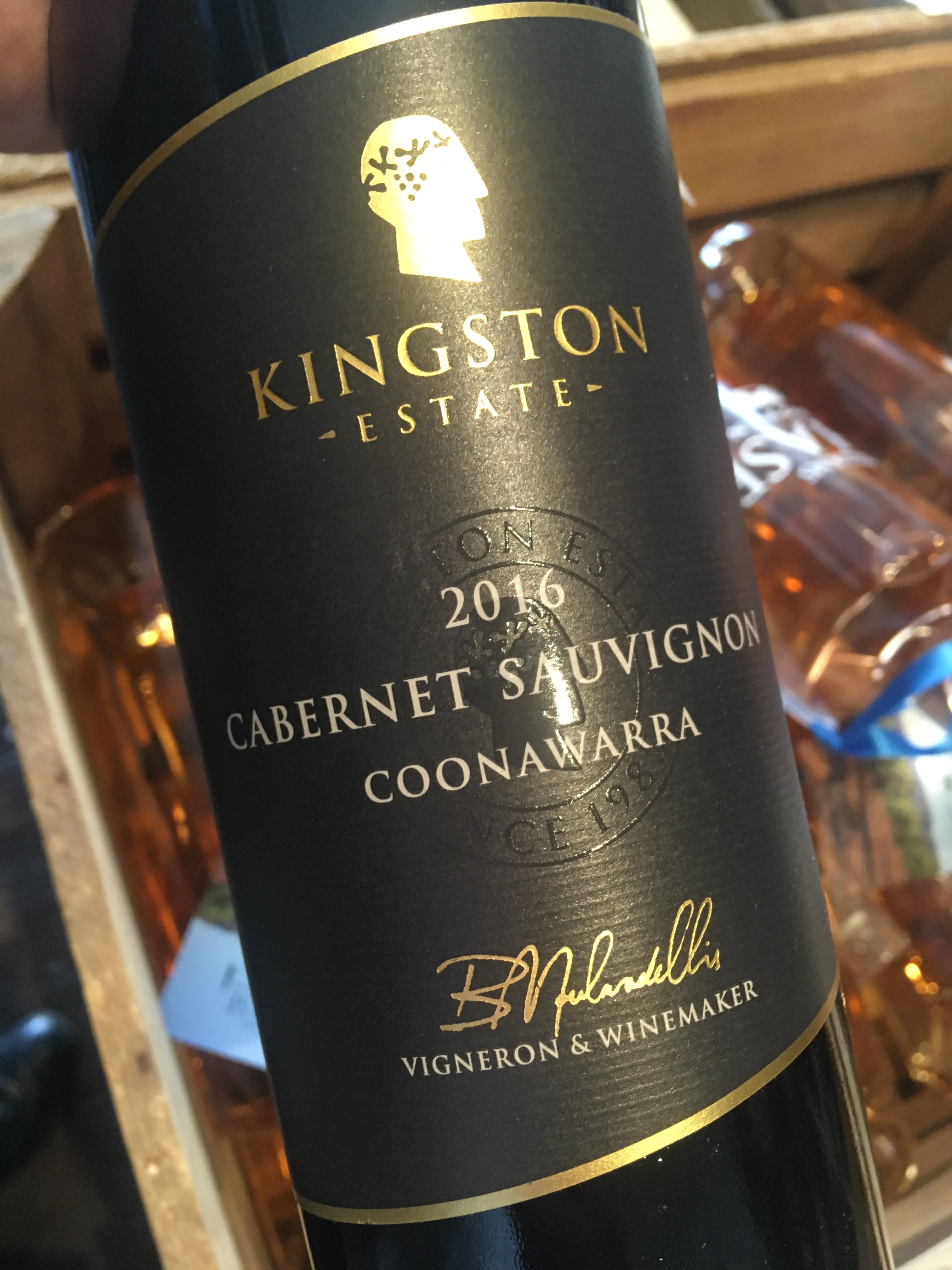 Kingston Estate Cabernet Sauvignon 2017/18 75cl