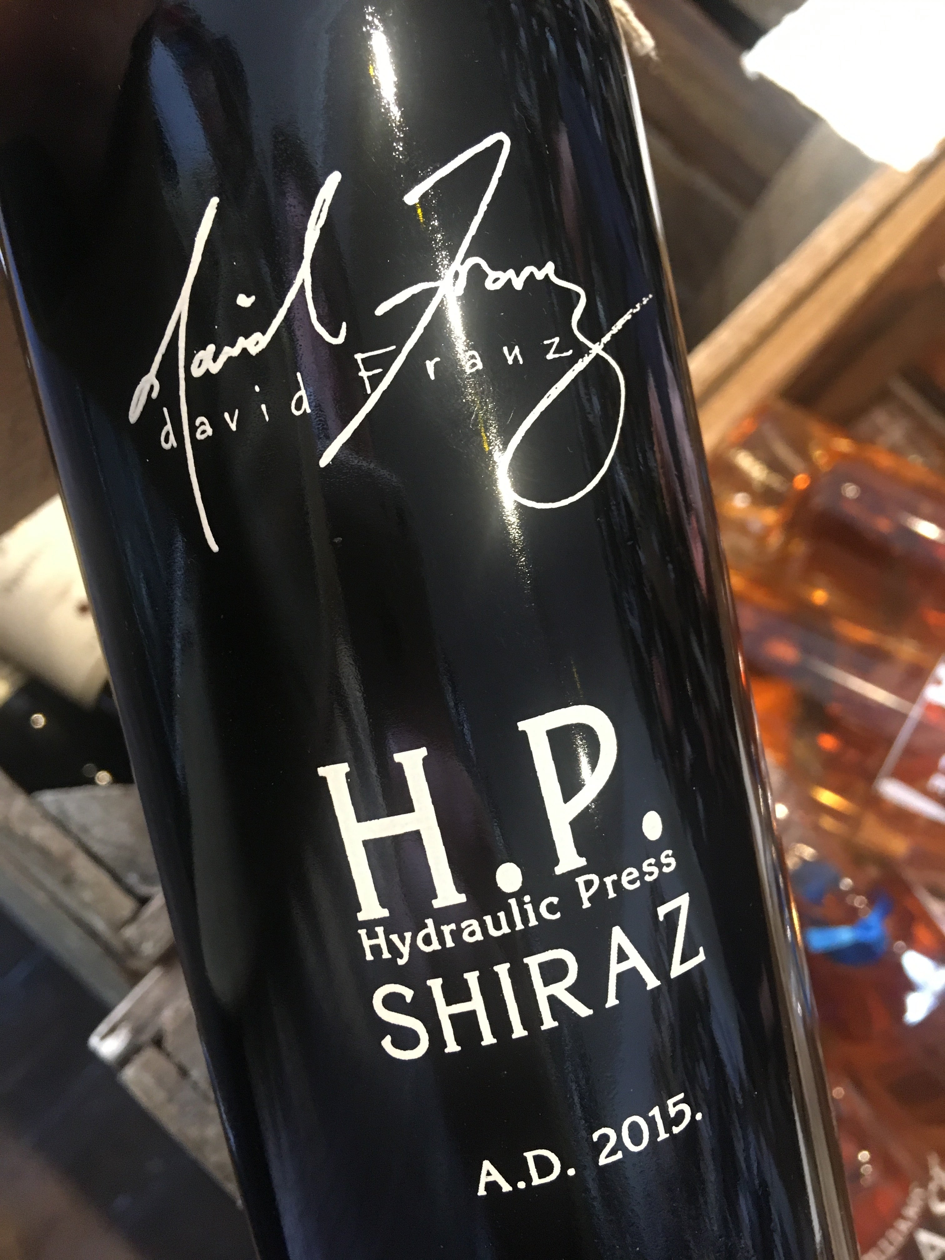 David Franz HP Shiraz 2014 75cl