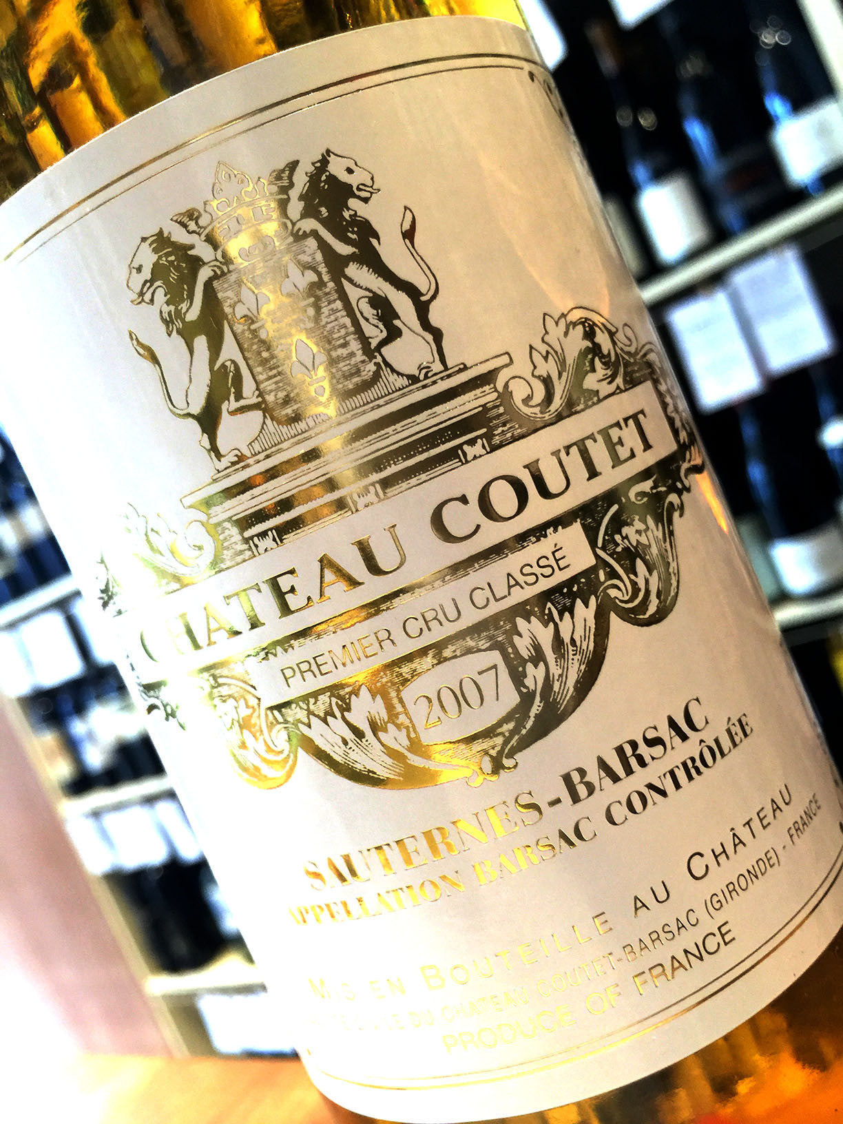 Chateau Coutet 2007 75cl