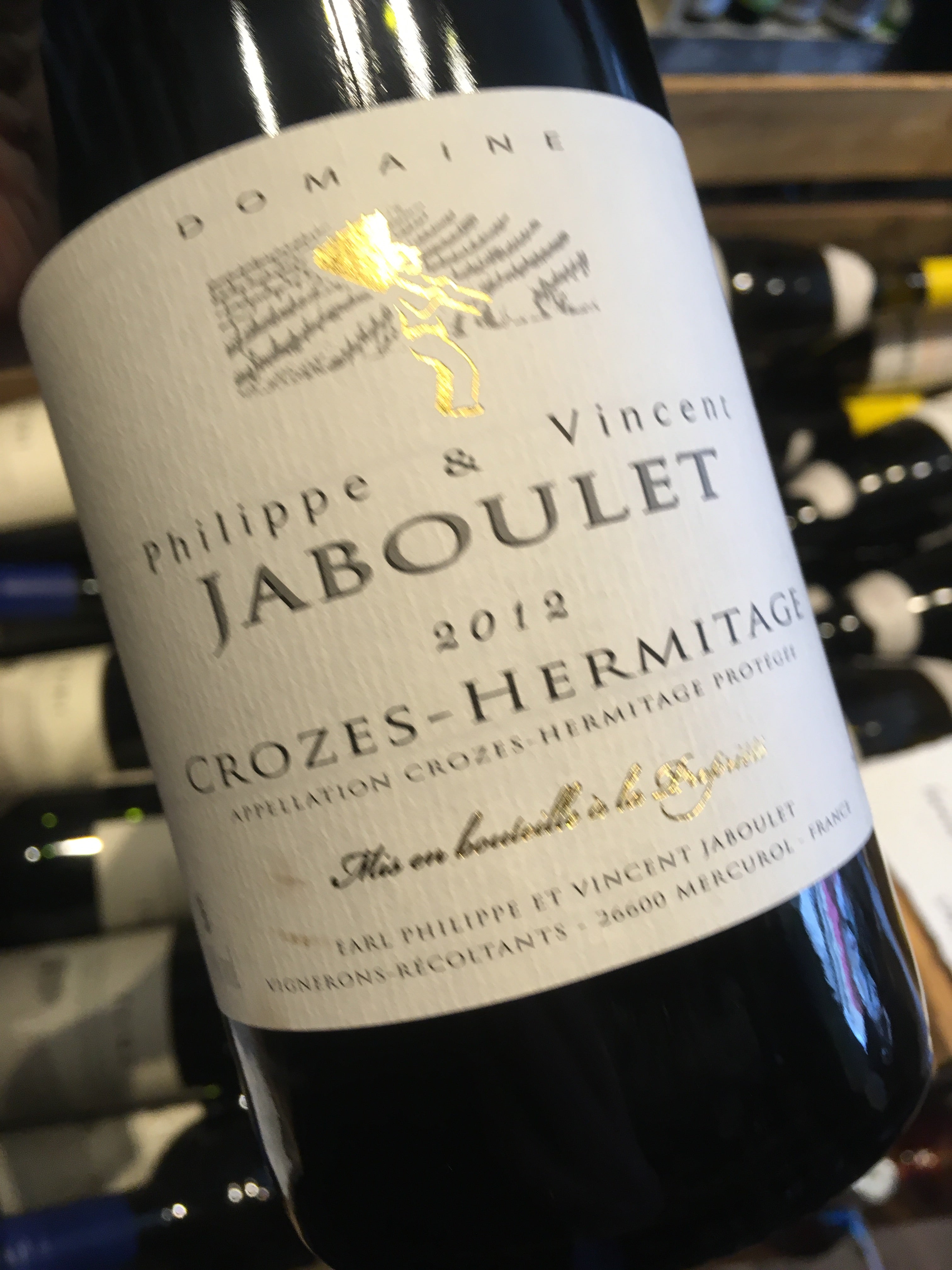 Philippe & Vincent Jaboulet Crozes Hermitage 2012 75cl
