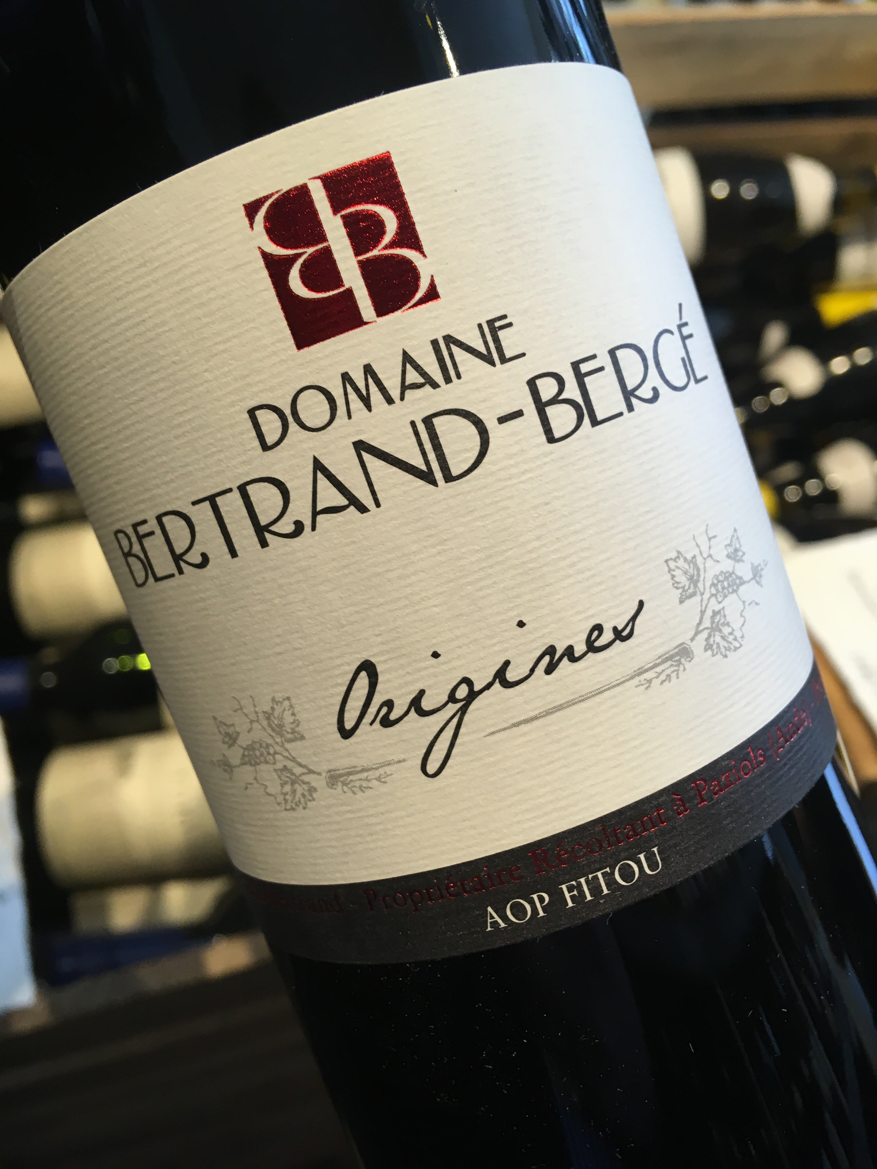 Domaine Bertrand-Berge Fitou Cuvee Origines 2014 75cl