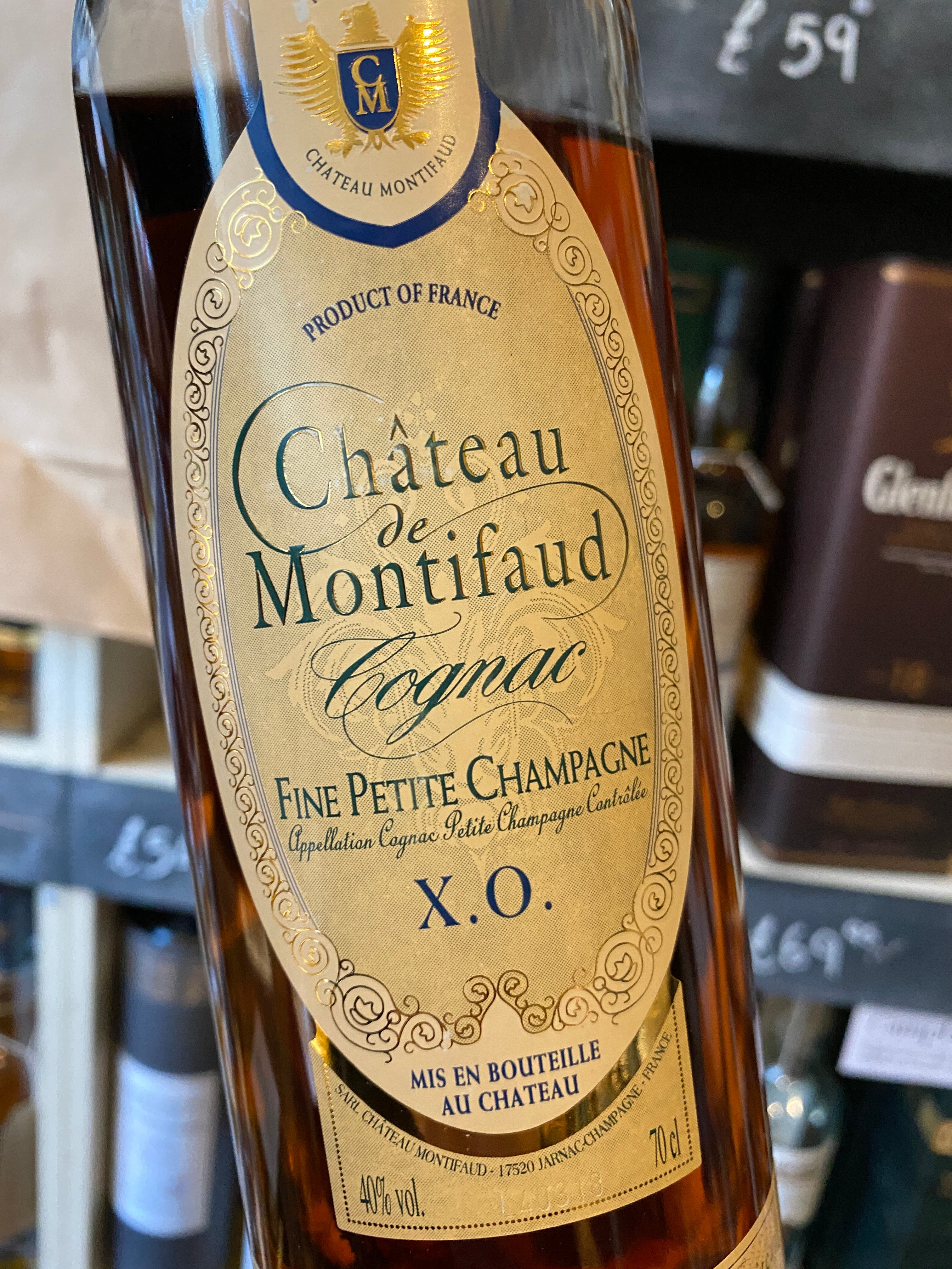 Chateau de Montifaud XO 30 Year Old Reserve de la Famille Cognac 70cl