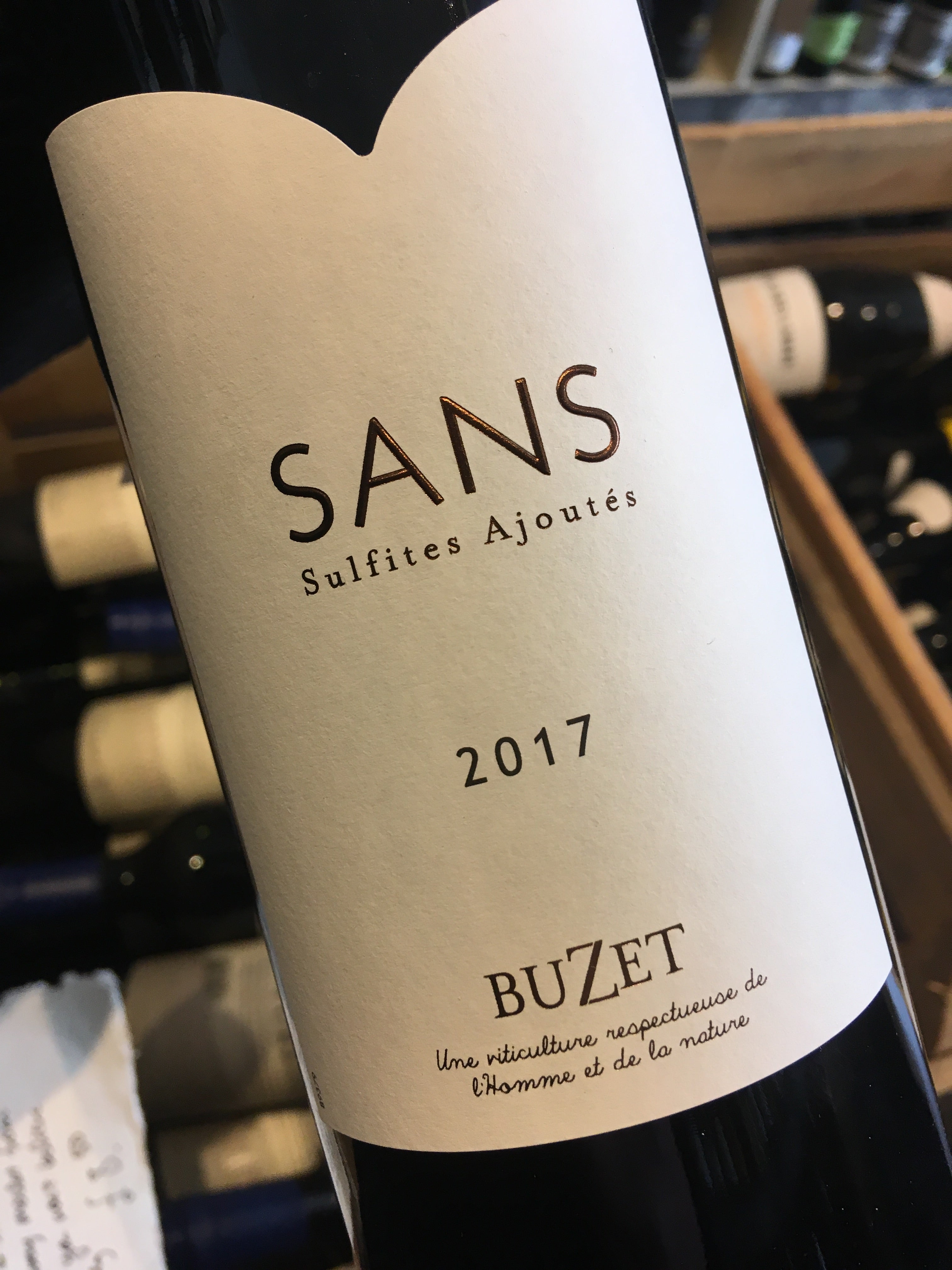 Les Vignerons de Buzet 'Sans' Sulphur-Free 2016 75cl