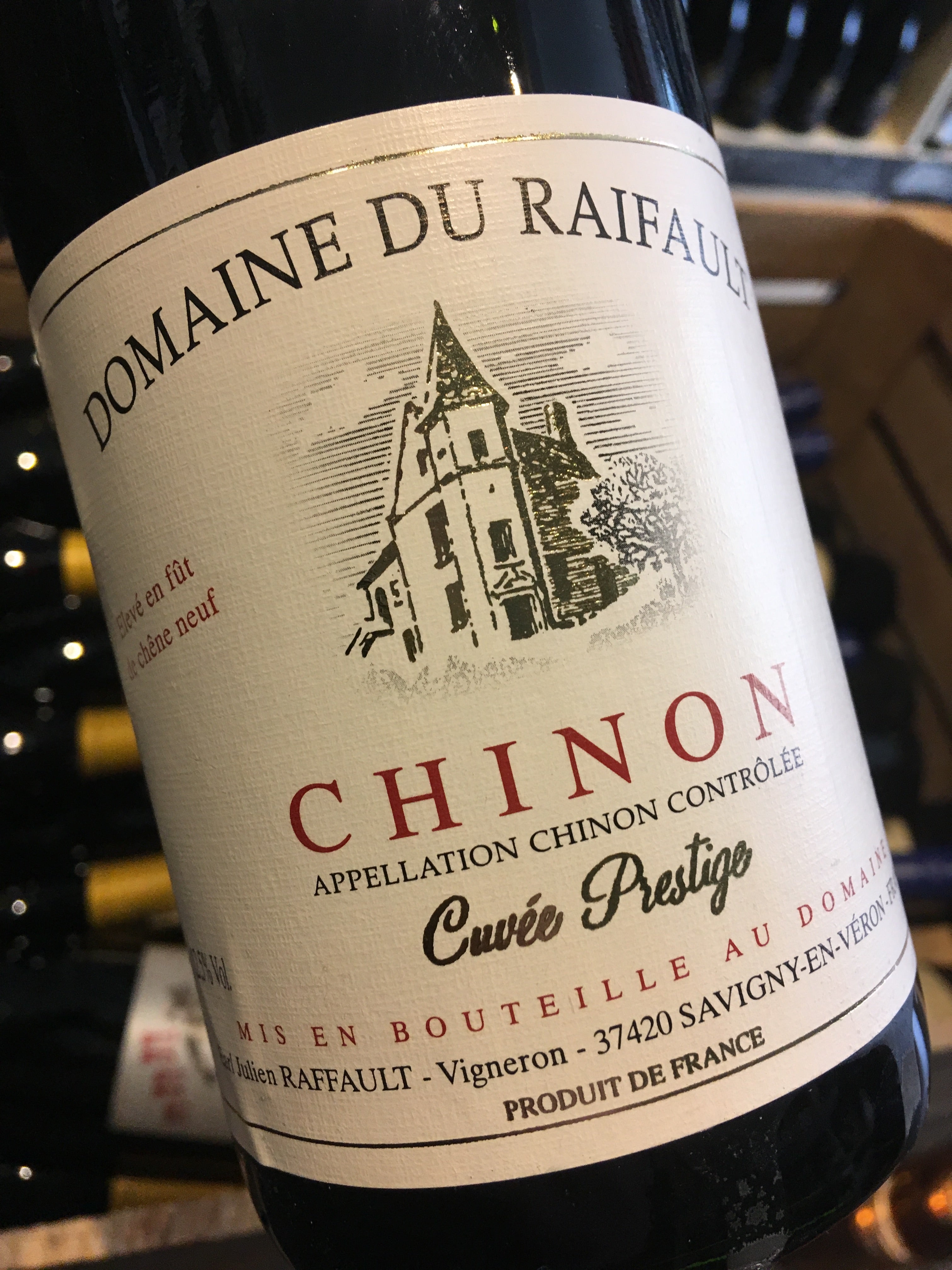 Julien Raifault Chinon Cuvee Prestige 'Le Villy' 1989 75cl