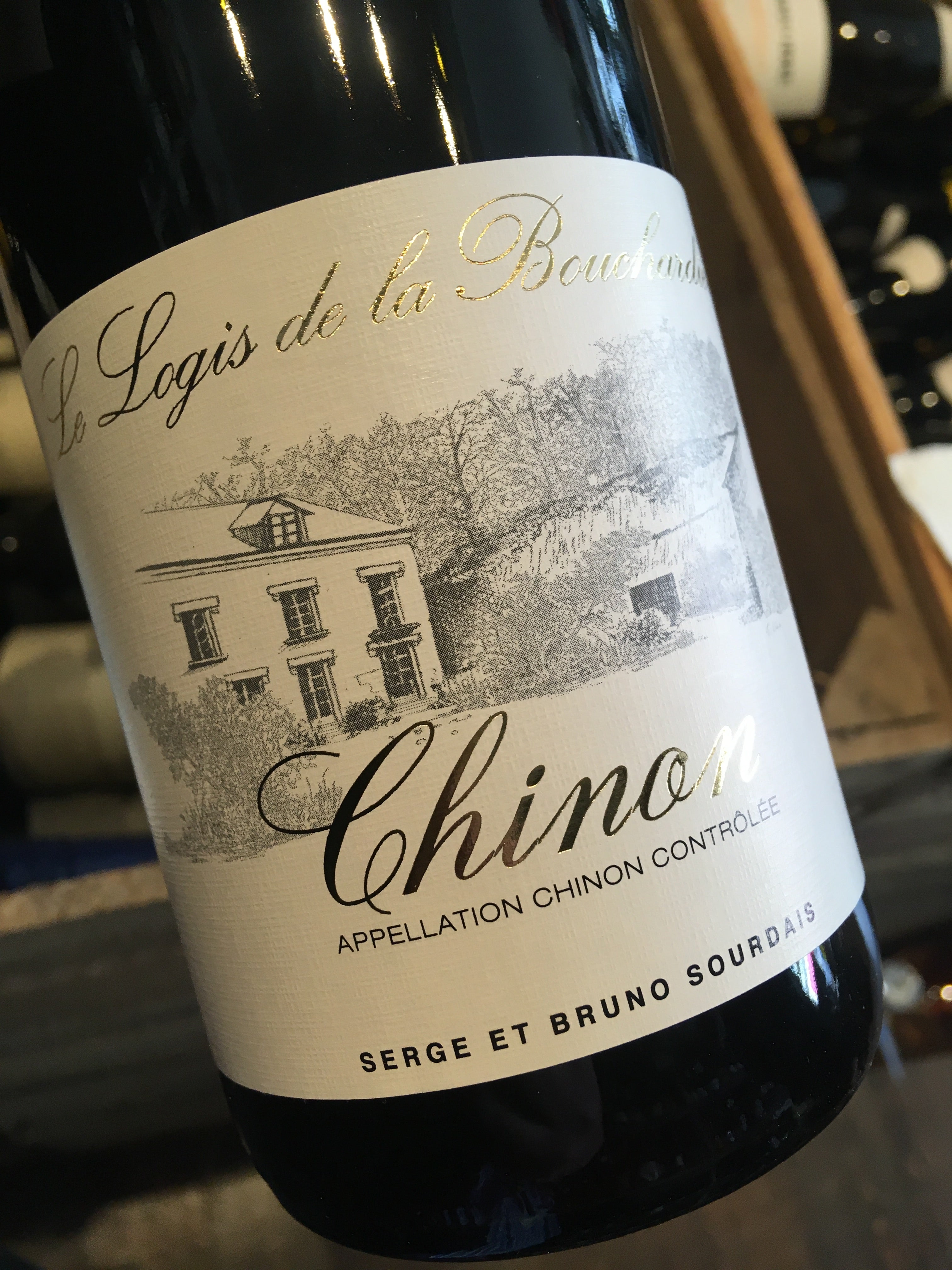 Serge et Bruno Sourdais Le Logis de la Bouchardiere Chinon 2015 75cl