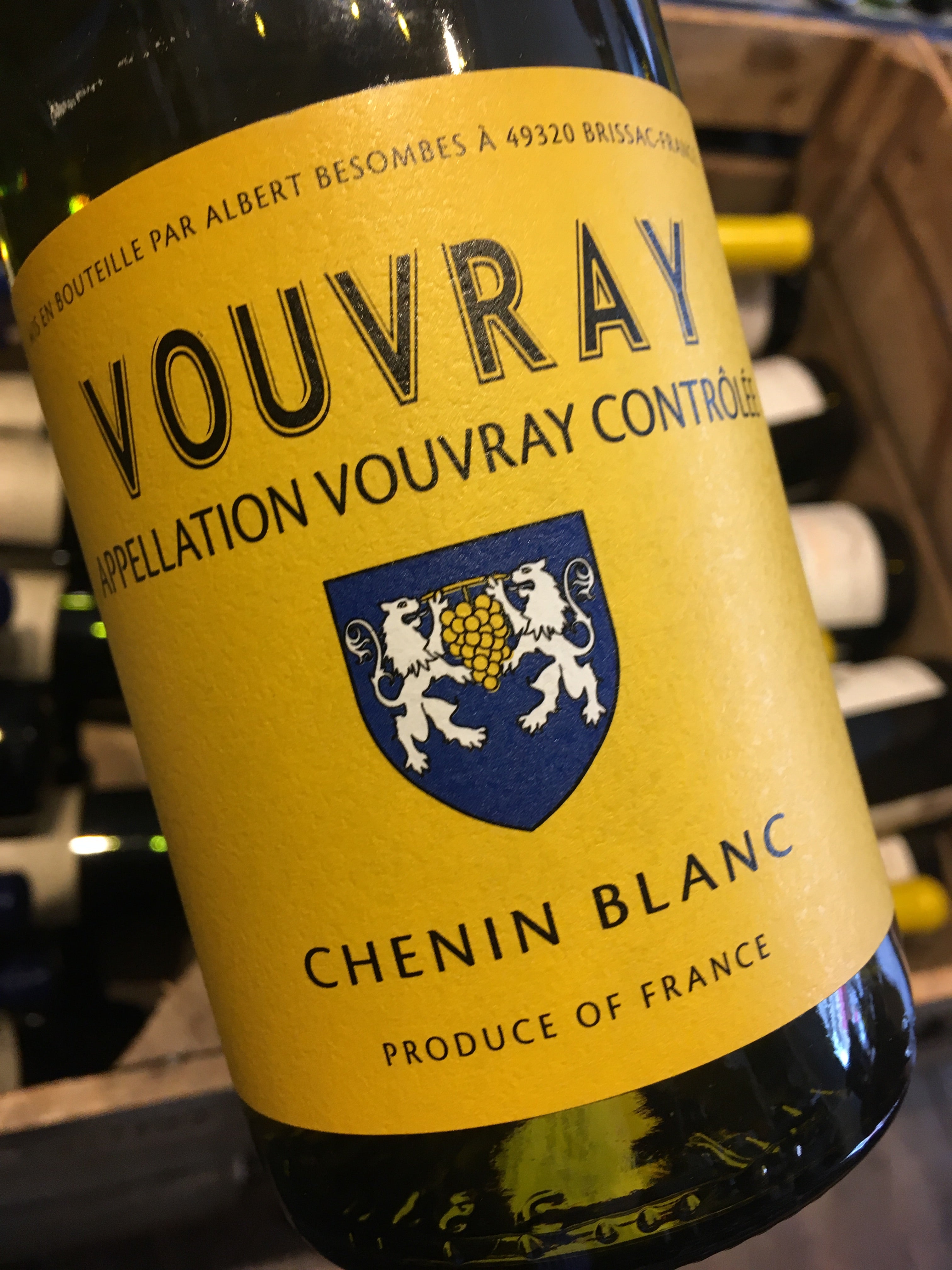 Blason Vouvray Demi Sec 2015 75cl