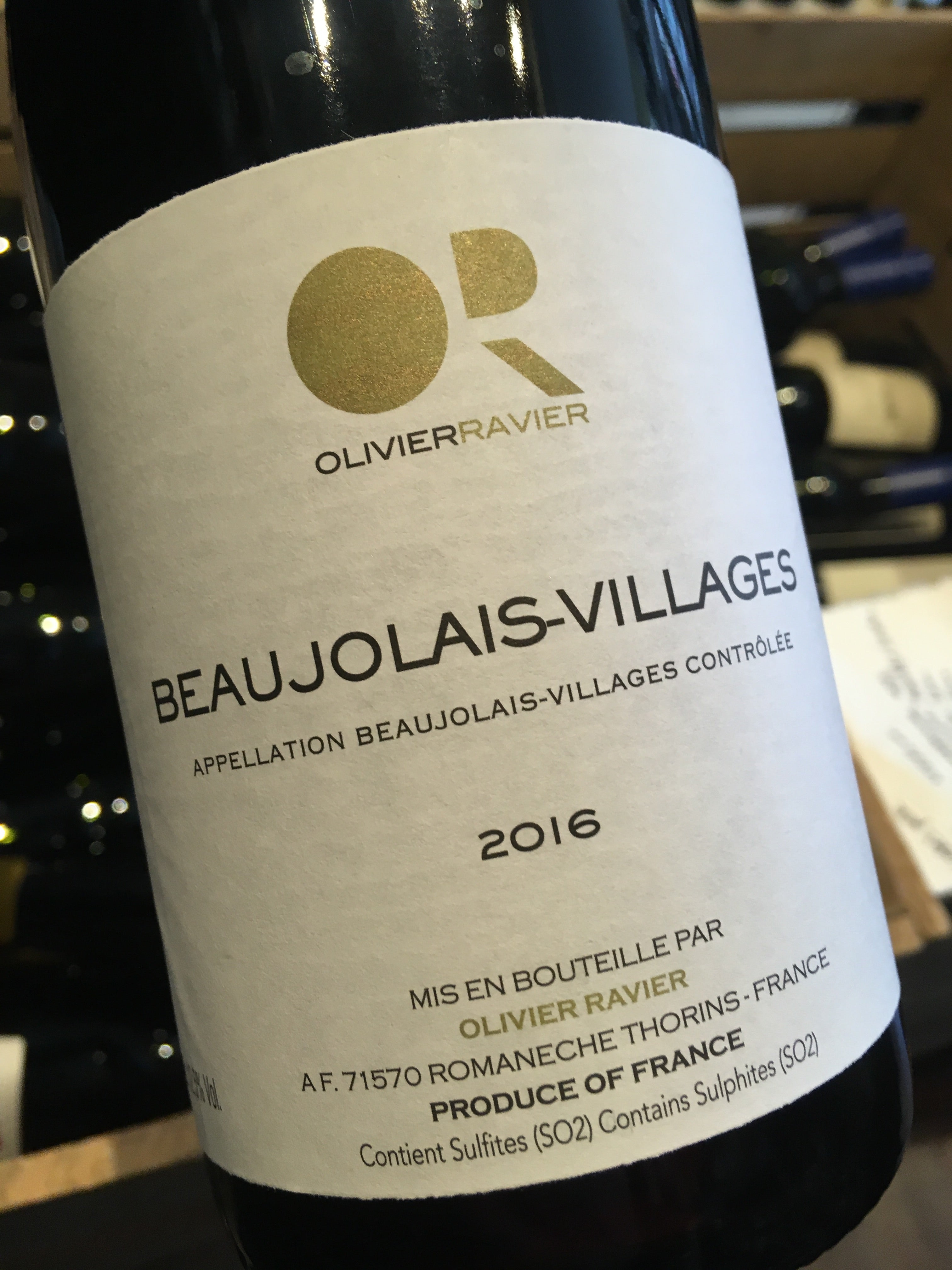 Olivier Ravier Beaujolais Villages 2015 75cl