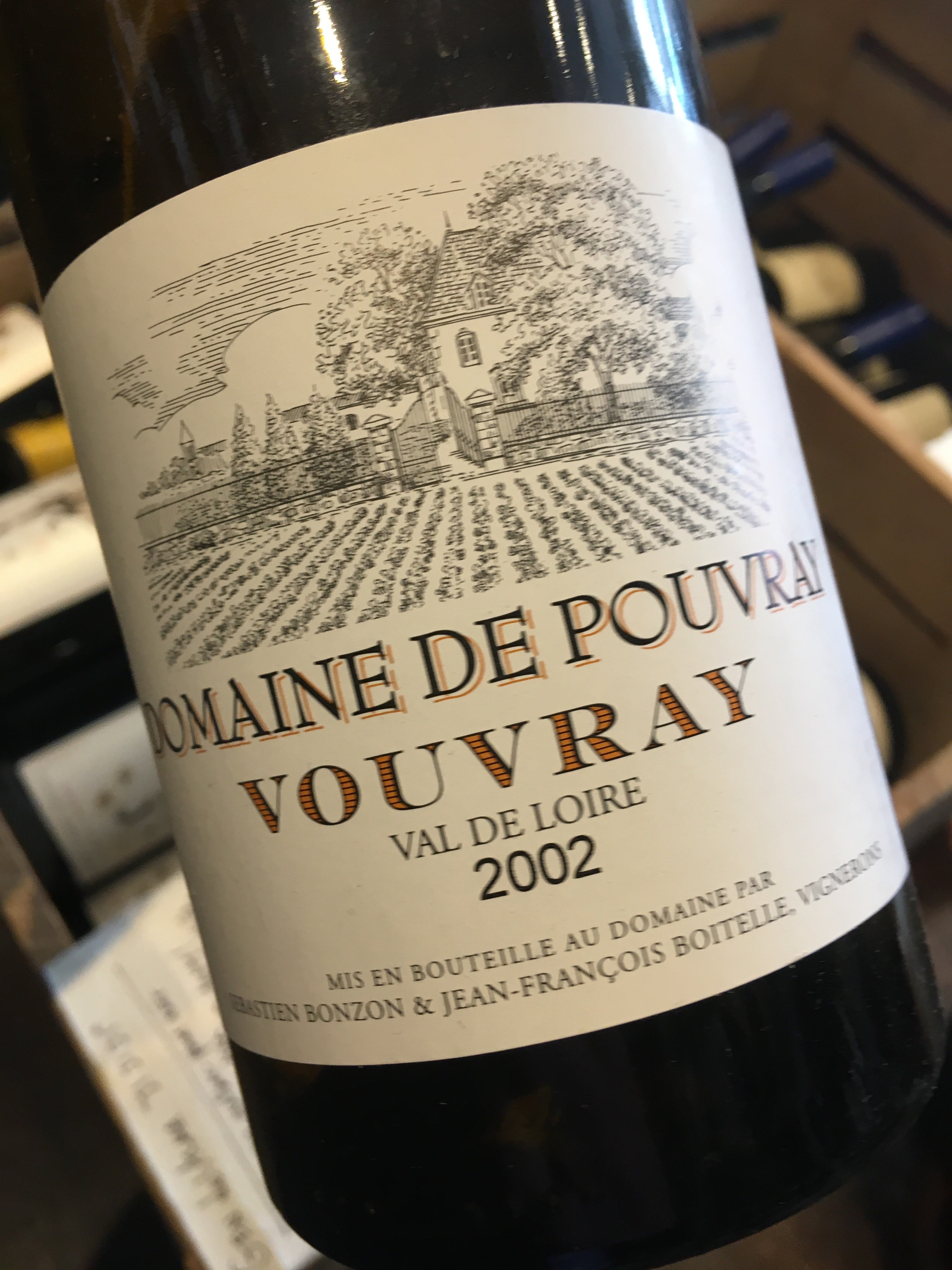 Domaine de Pouvray Vouvray Demi-Sec 2002 75cl