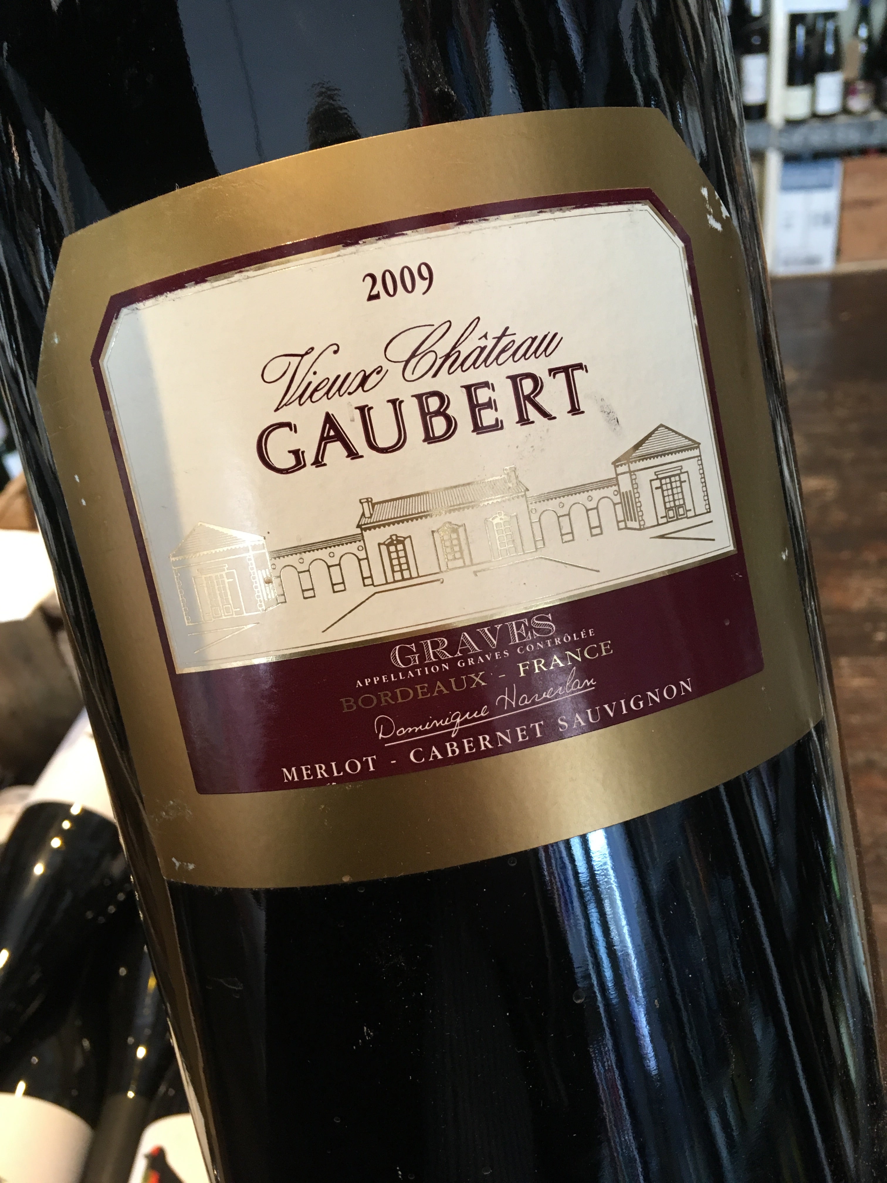 Vieux Chateau Gaubert 2009 600cl