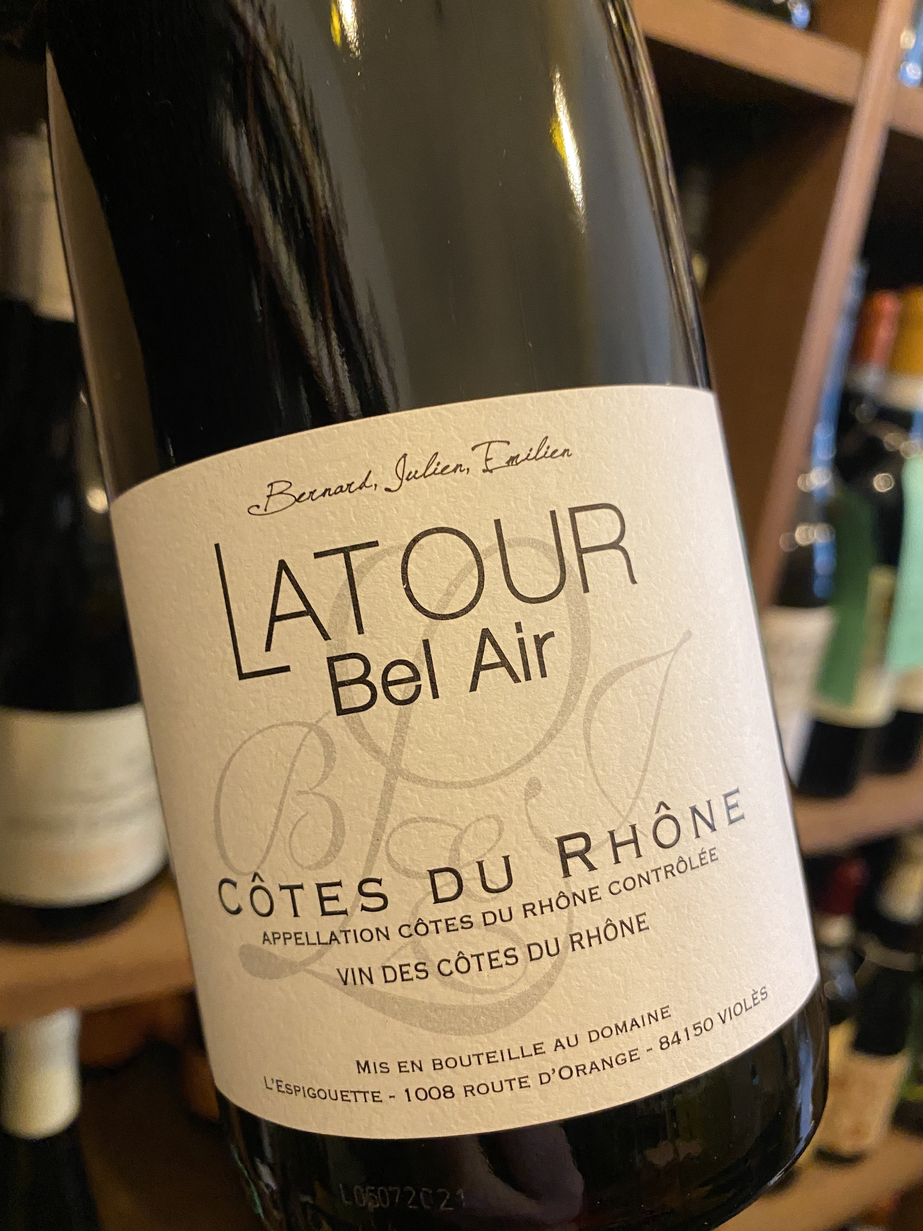 Latour Bel Air Cotes du Rhone 2019 75cl