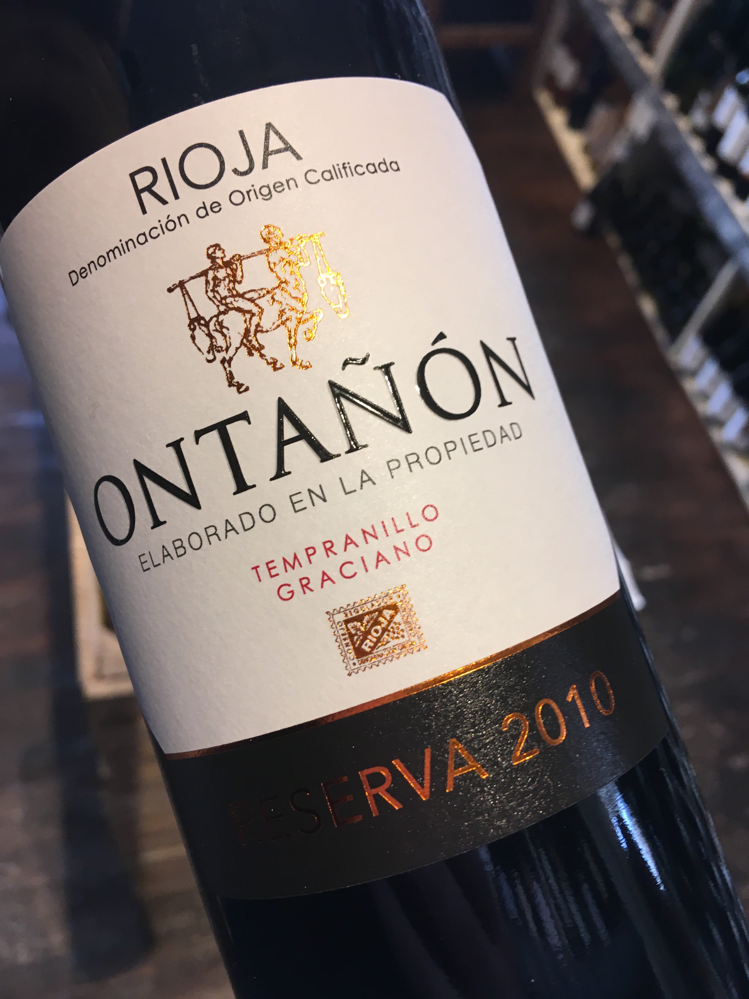 Bodegas Ontanon Rioja Reserva 2010 75cl