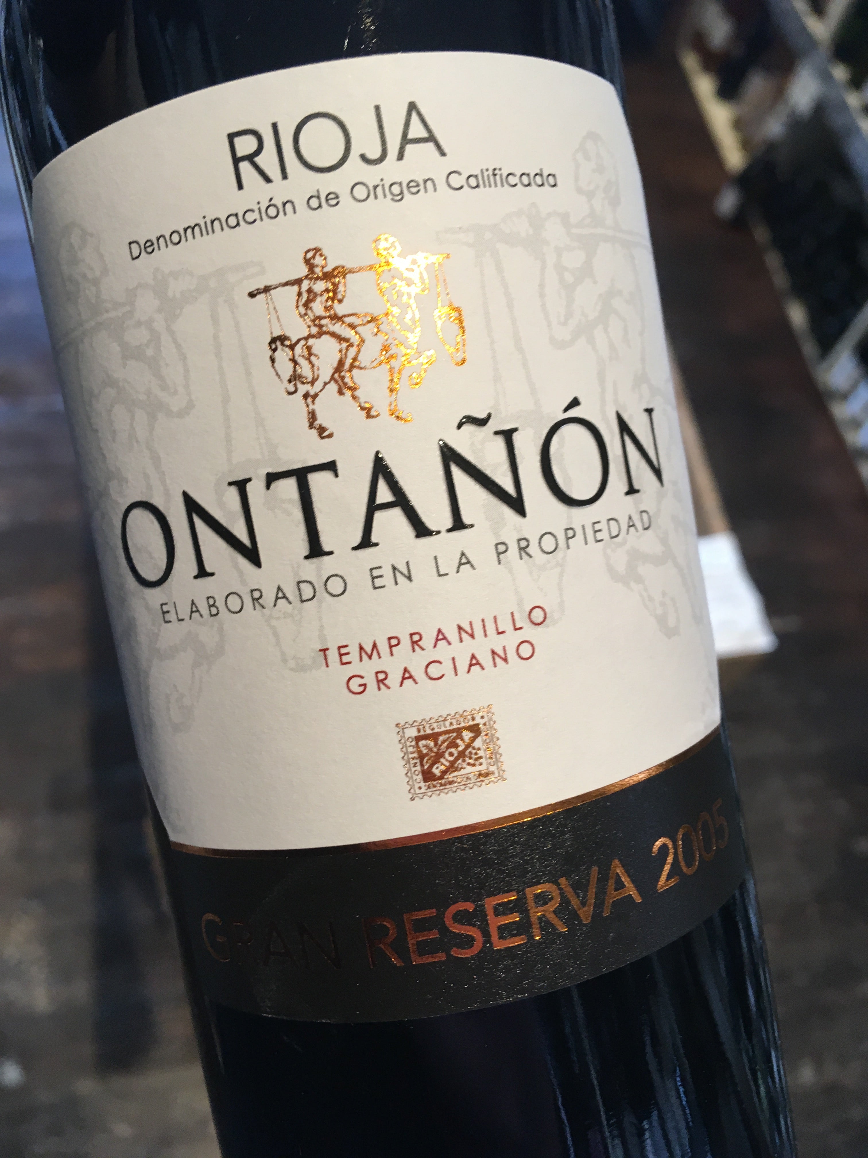 Bodegas Ontanon Rioja Gran Reserva 2010 75cl